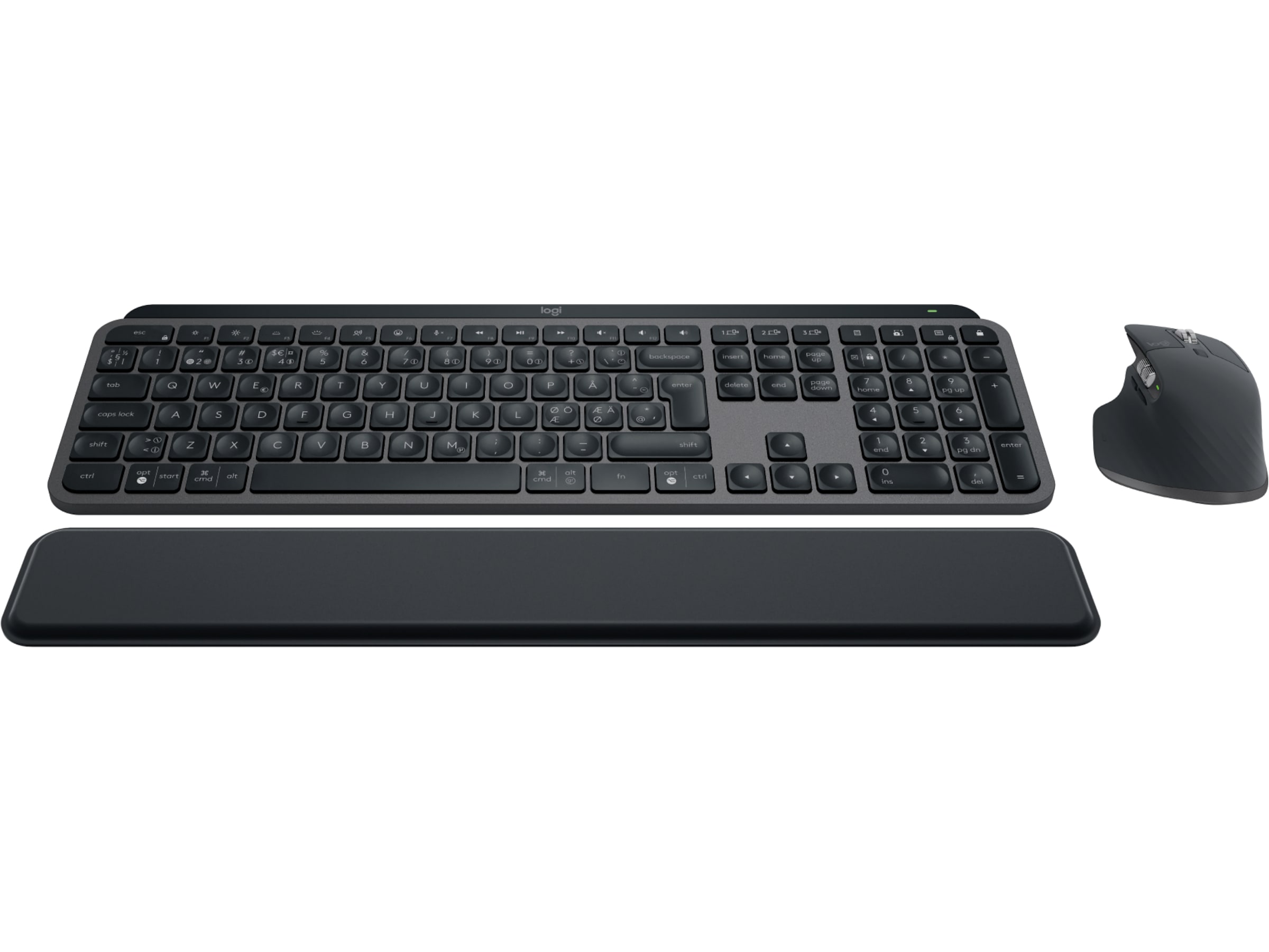 Logitech MX Keys S bundle (graphite) Tangentbord