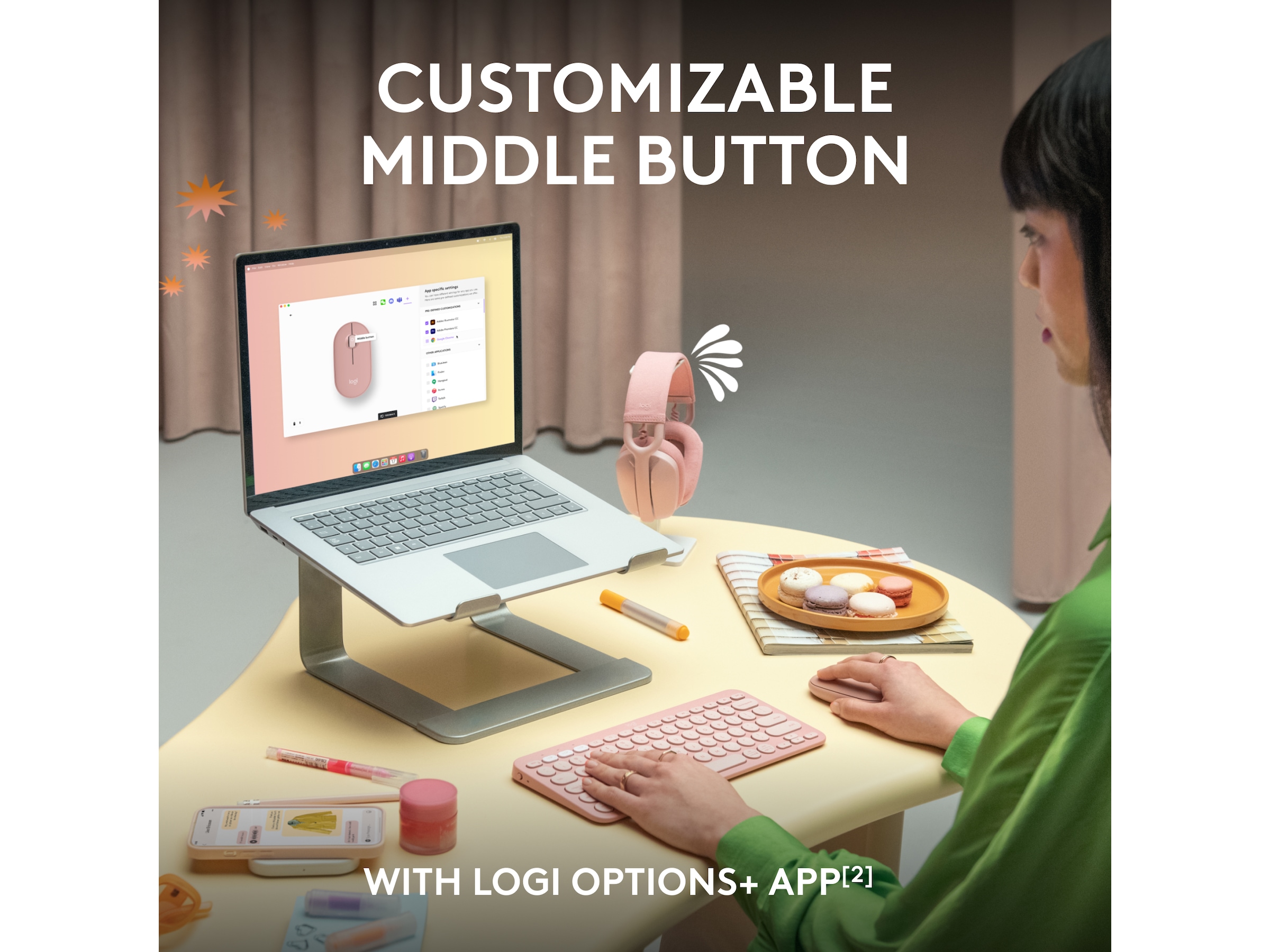 Pebble Mouse 2 M350s (svart) Mus