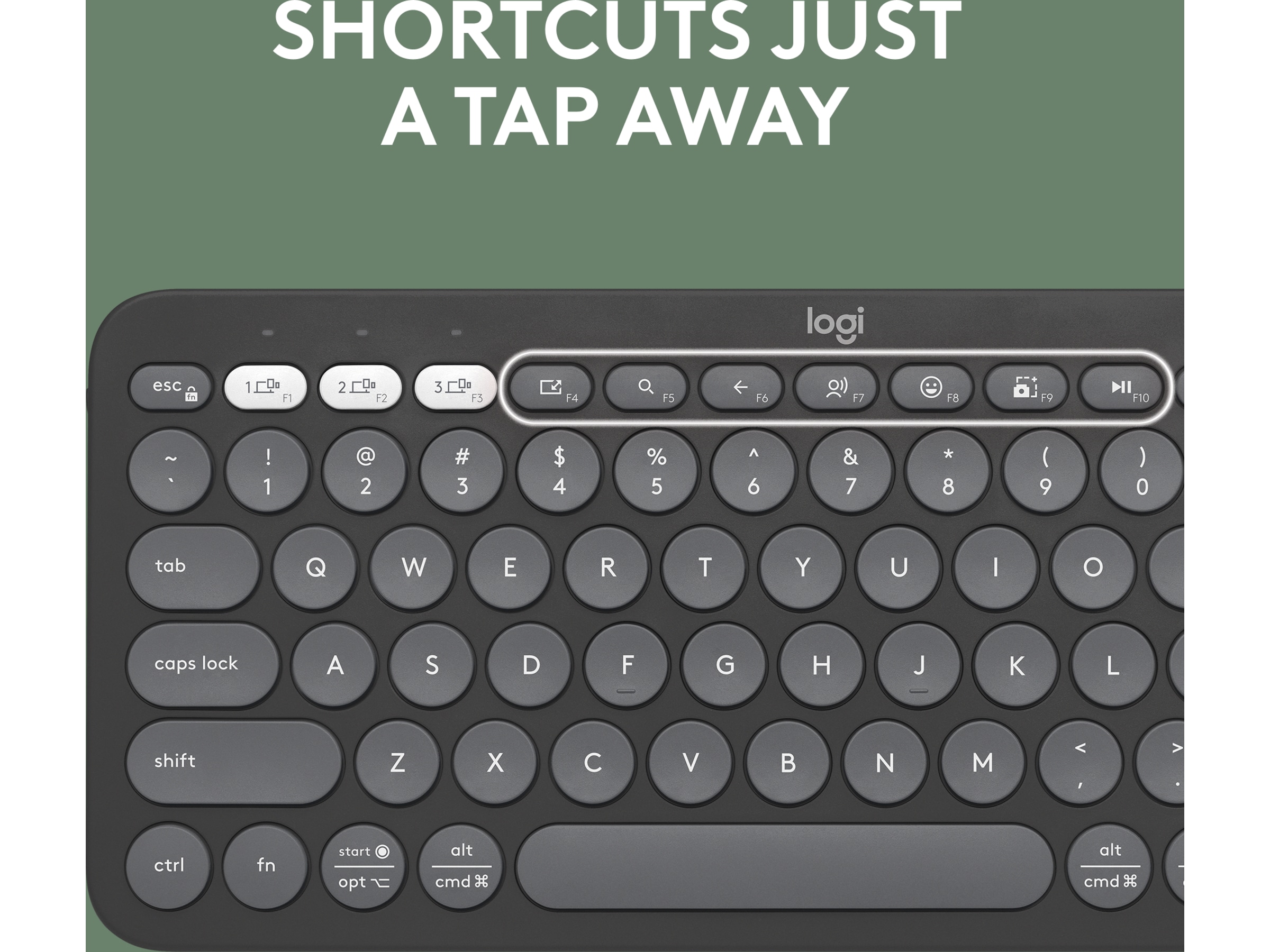 Pebble 2 Combo (svart) Mus & tangentbord -combo-paket