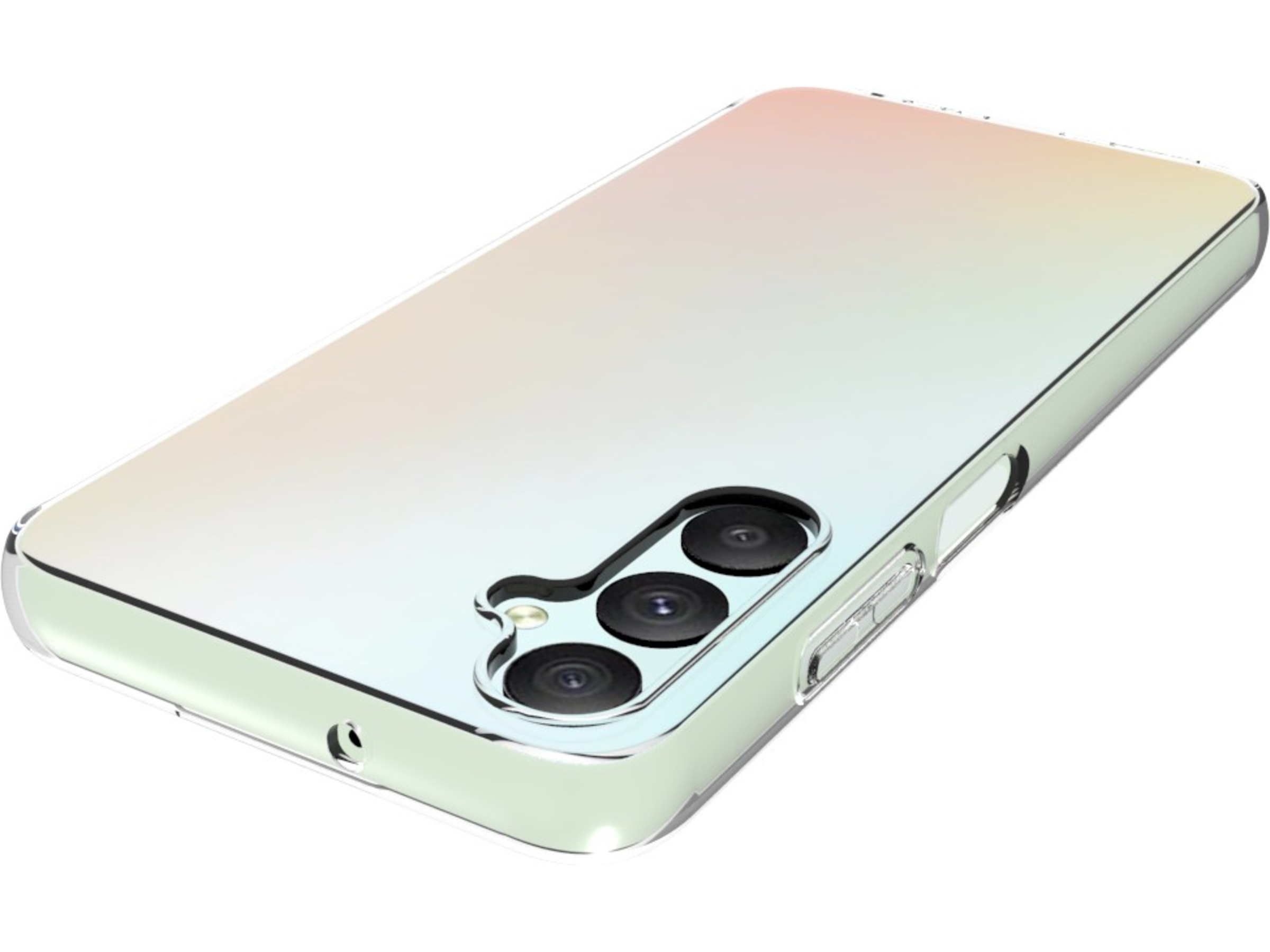 iiglo Galaxy A05S Silikonskydd (transparent) Skydd