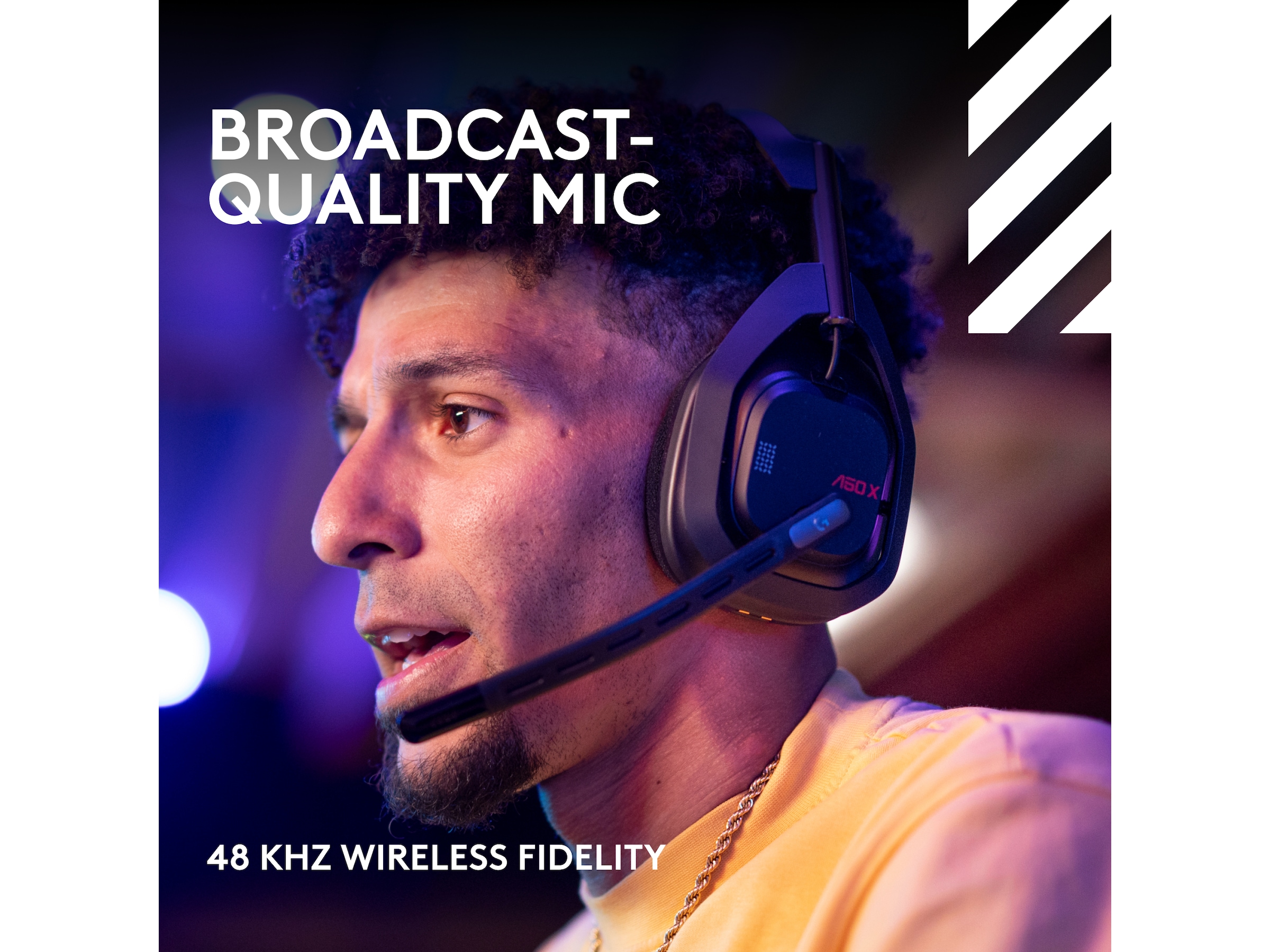 Astro A50 X LIGHTSPEED Trådlöst Gaming headset + batteriladdare (svart) Gamingheadset