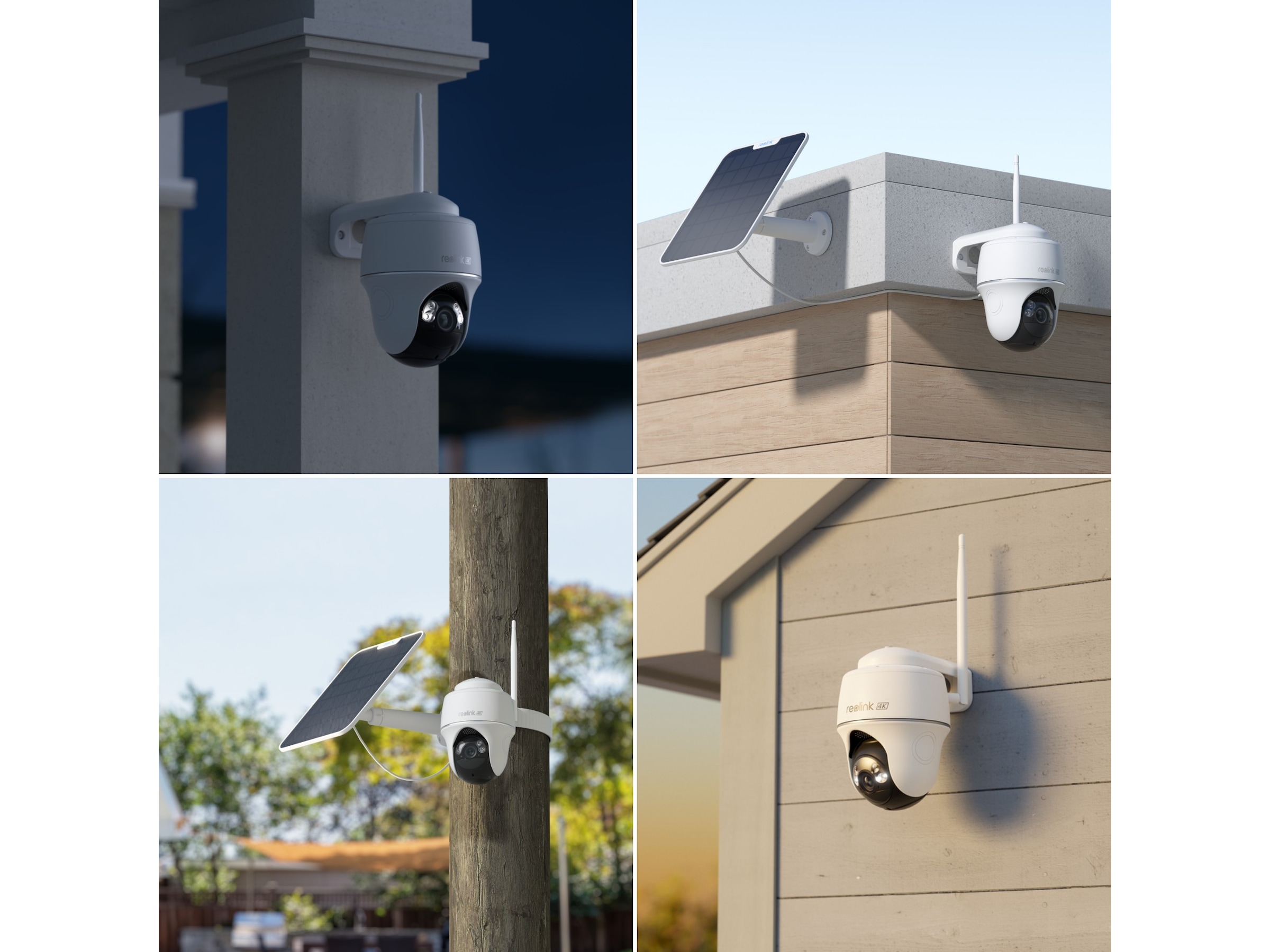 Reolink Argus PT Ultra 4K wireless övervakningskamera utomhus Övervakningskamera