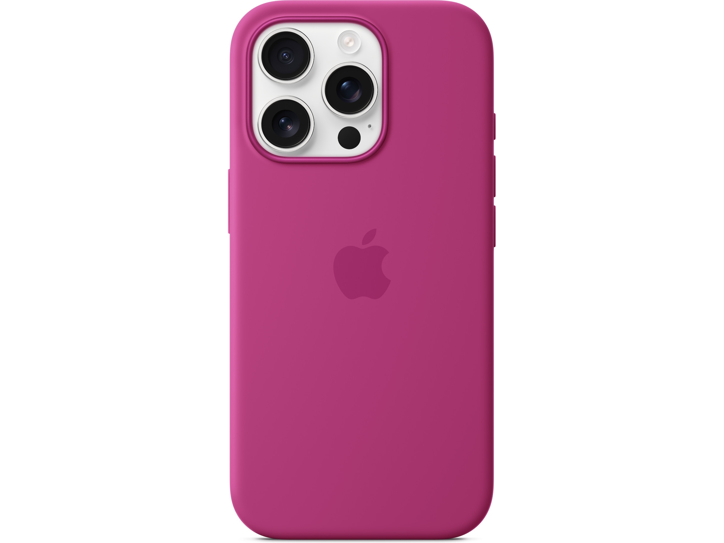 Apple iPhone 16 Pro Silikonskal (lila fuchsia) Skydd