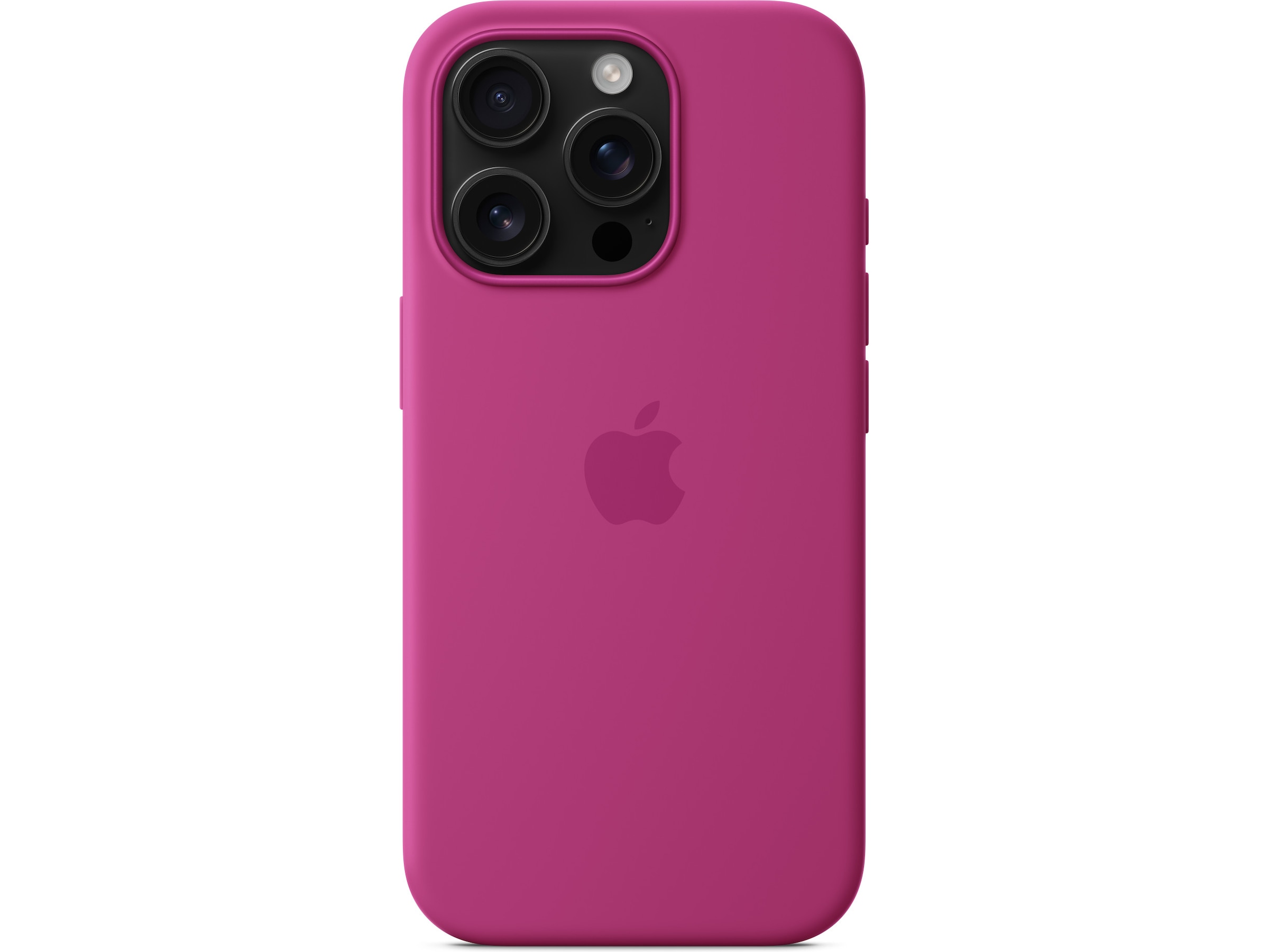 Apple iPhone 16 Pro Silikonskal (lila fuchsia) Skydd