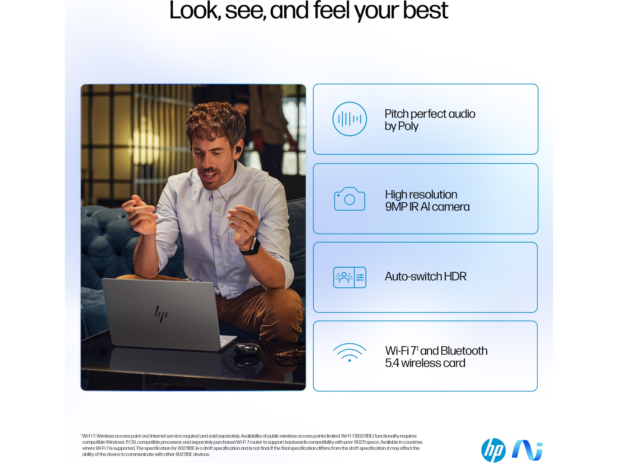 HP OmniBook Ultra Laptop 14-fd0031no 14" 2.2K Touch Datorer - Bärbara / laptop