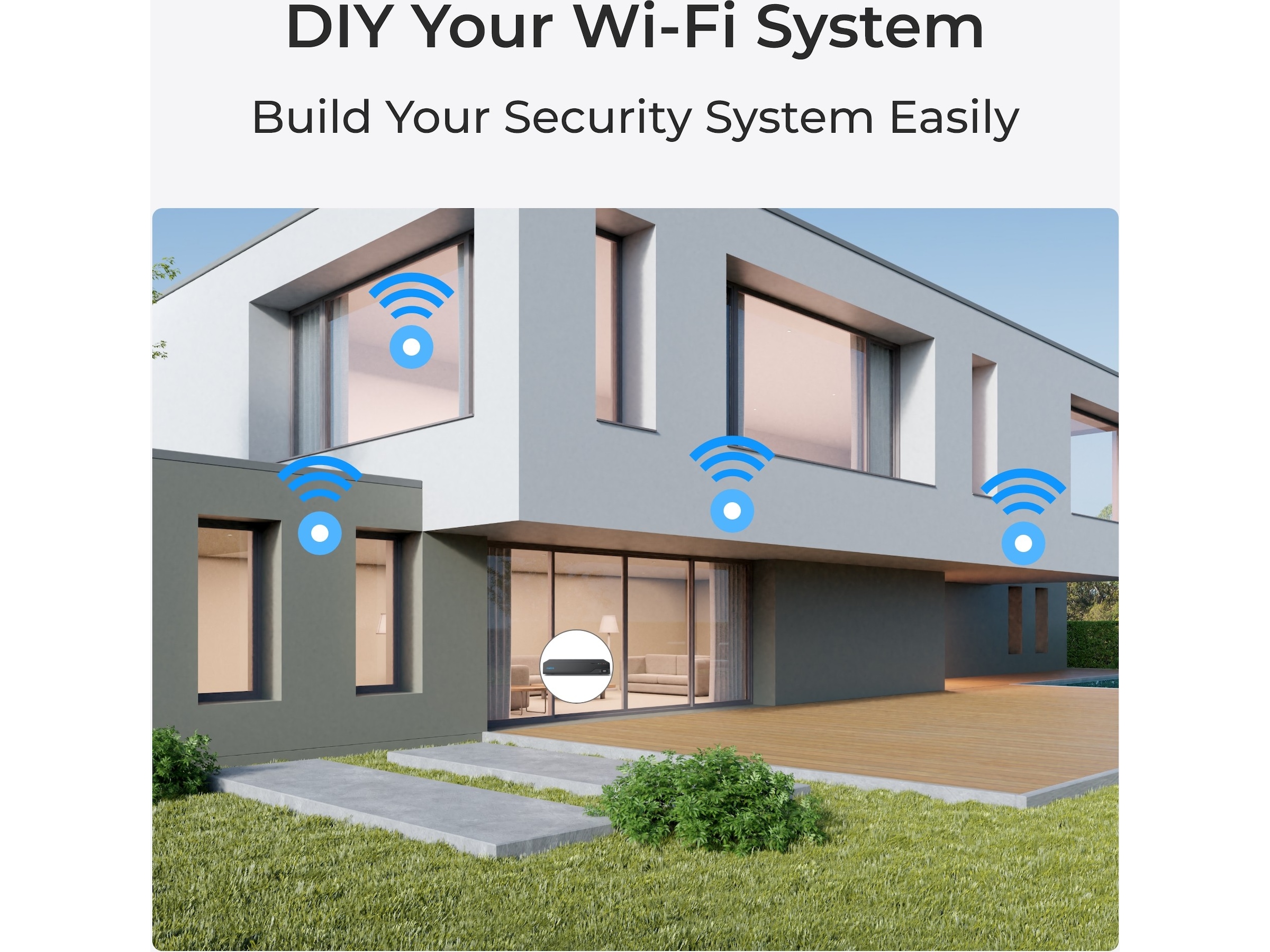 Reolink W320 WiFi övervakningskamera utomhus -B-Grade Demo hem & hushåll