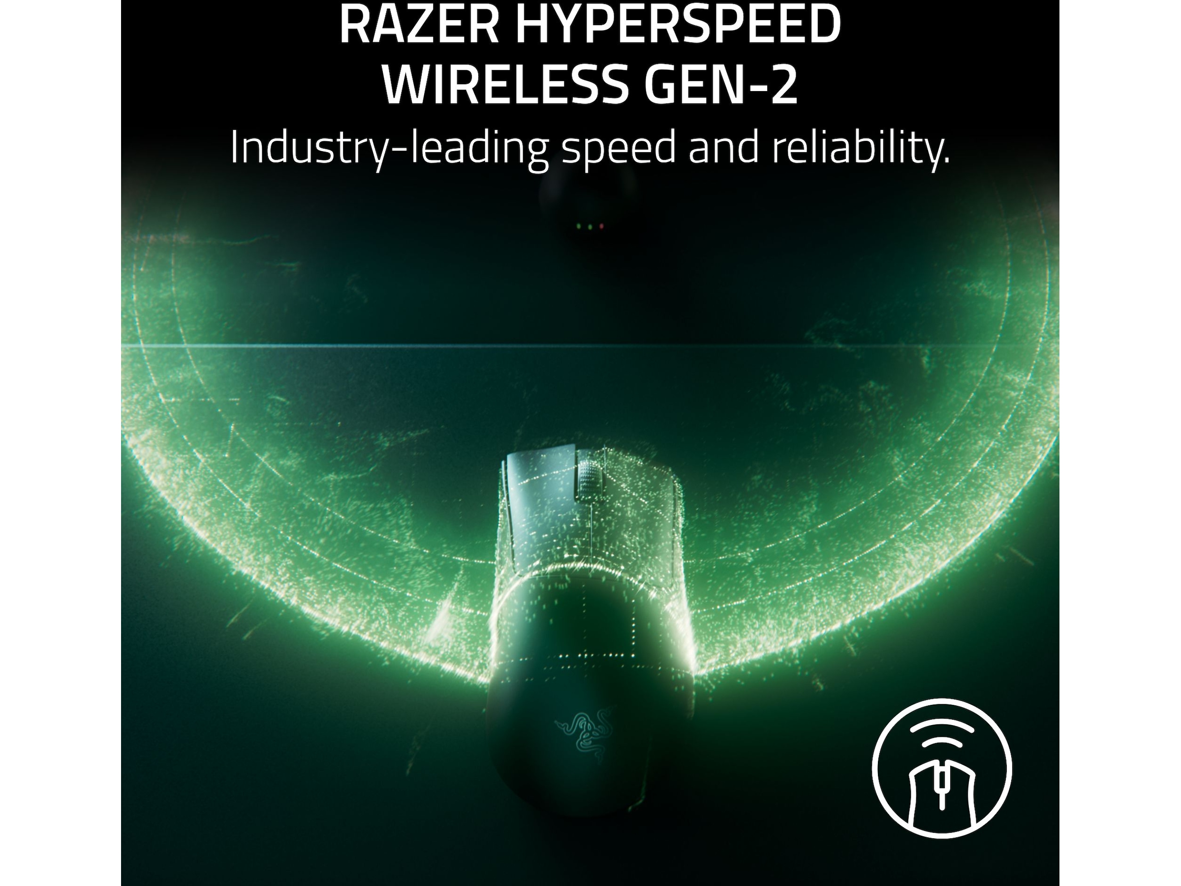 Razer DeathAdder V4 Pro trådlös gamingmus (vit) Gamingmus