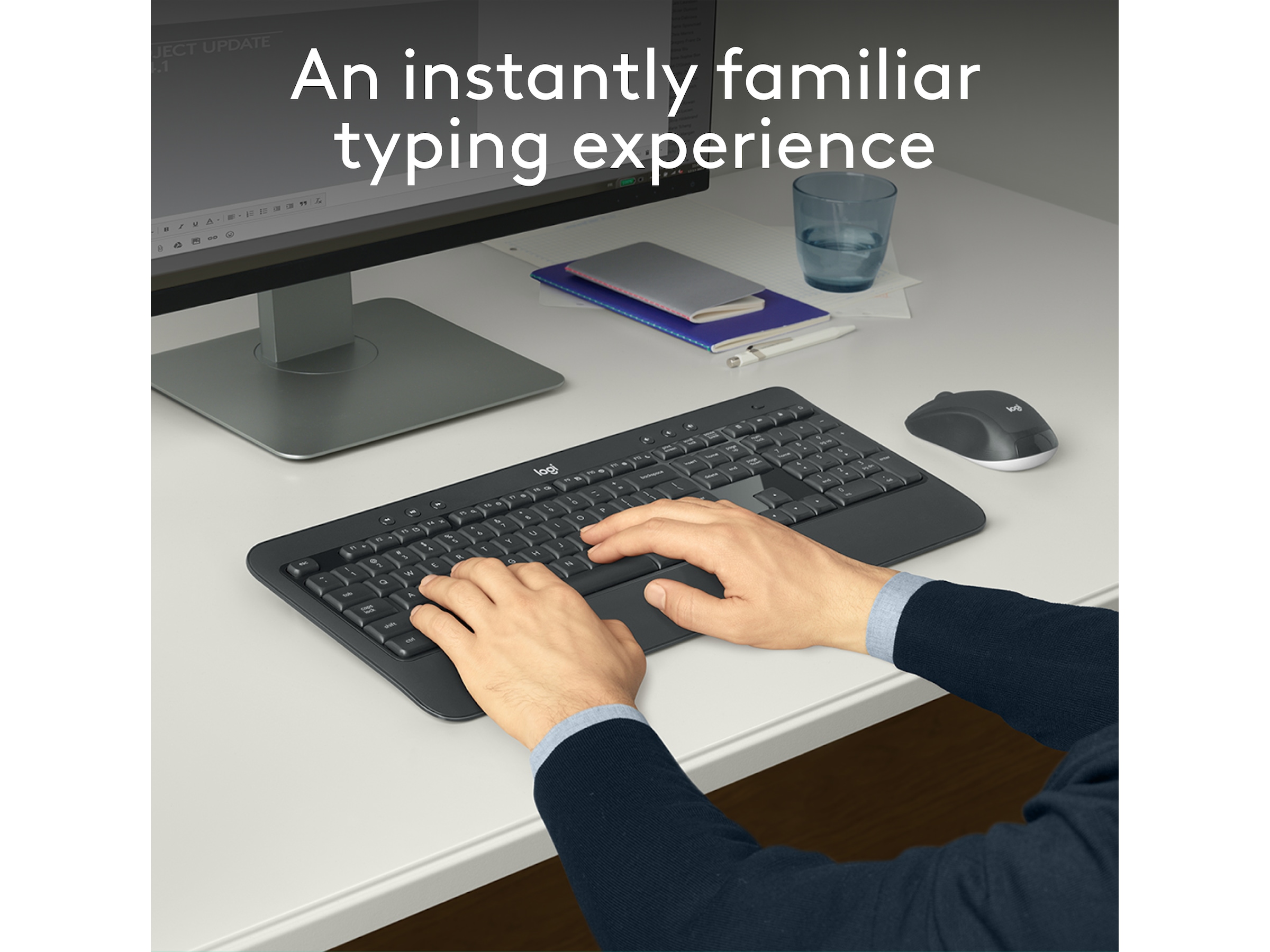 Logitech MK540 Advanced Combo Trådlös Mus & tangentbord -combo-paket