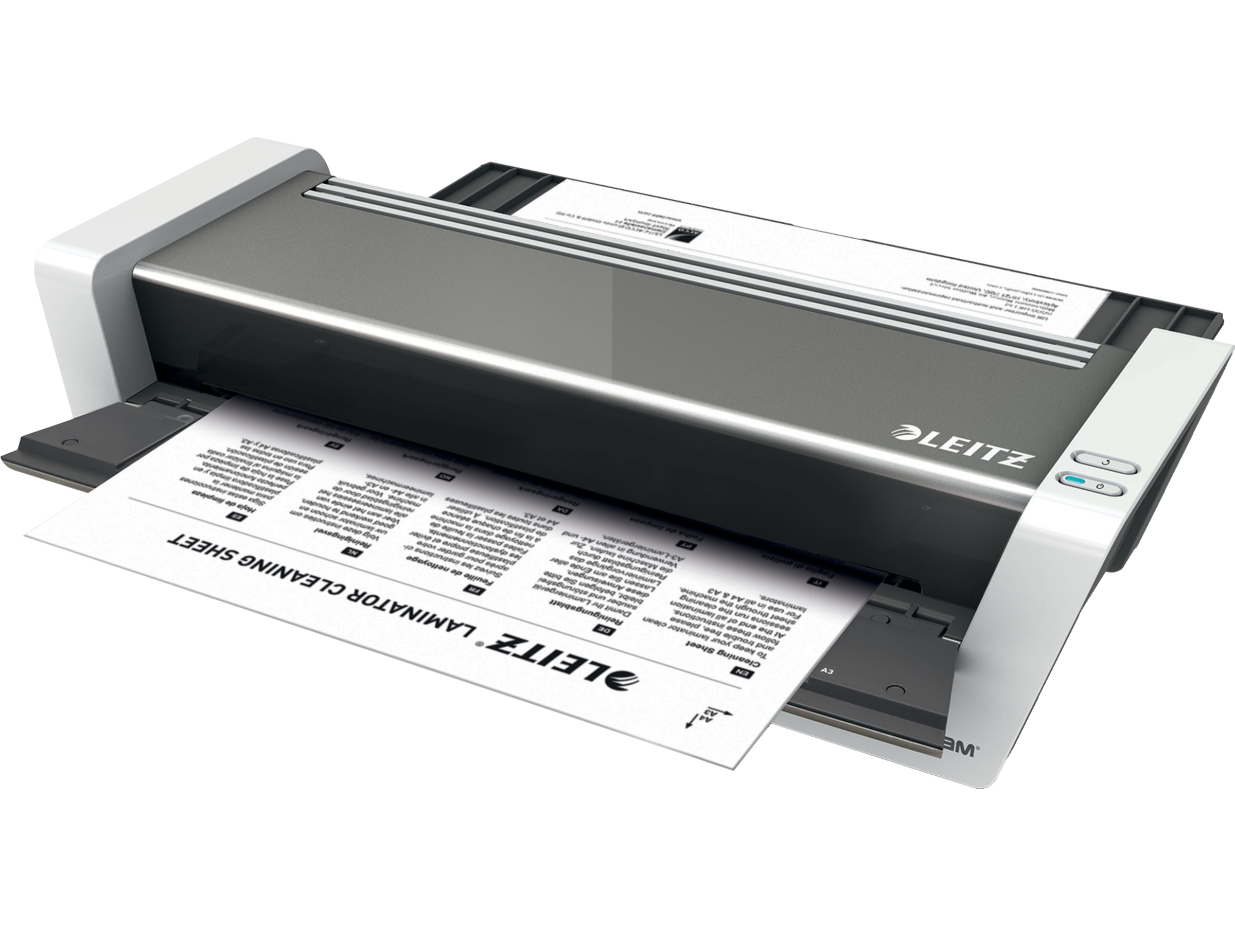 Leitz rengöringsark till lamineringsmaskin, paket med 5 ark Tillbehör för kontorsmaskiner