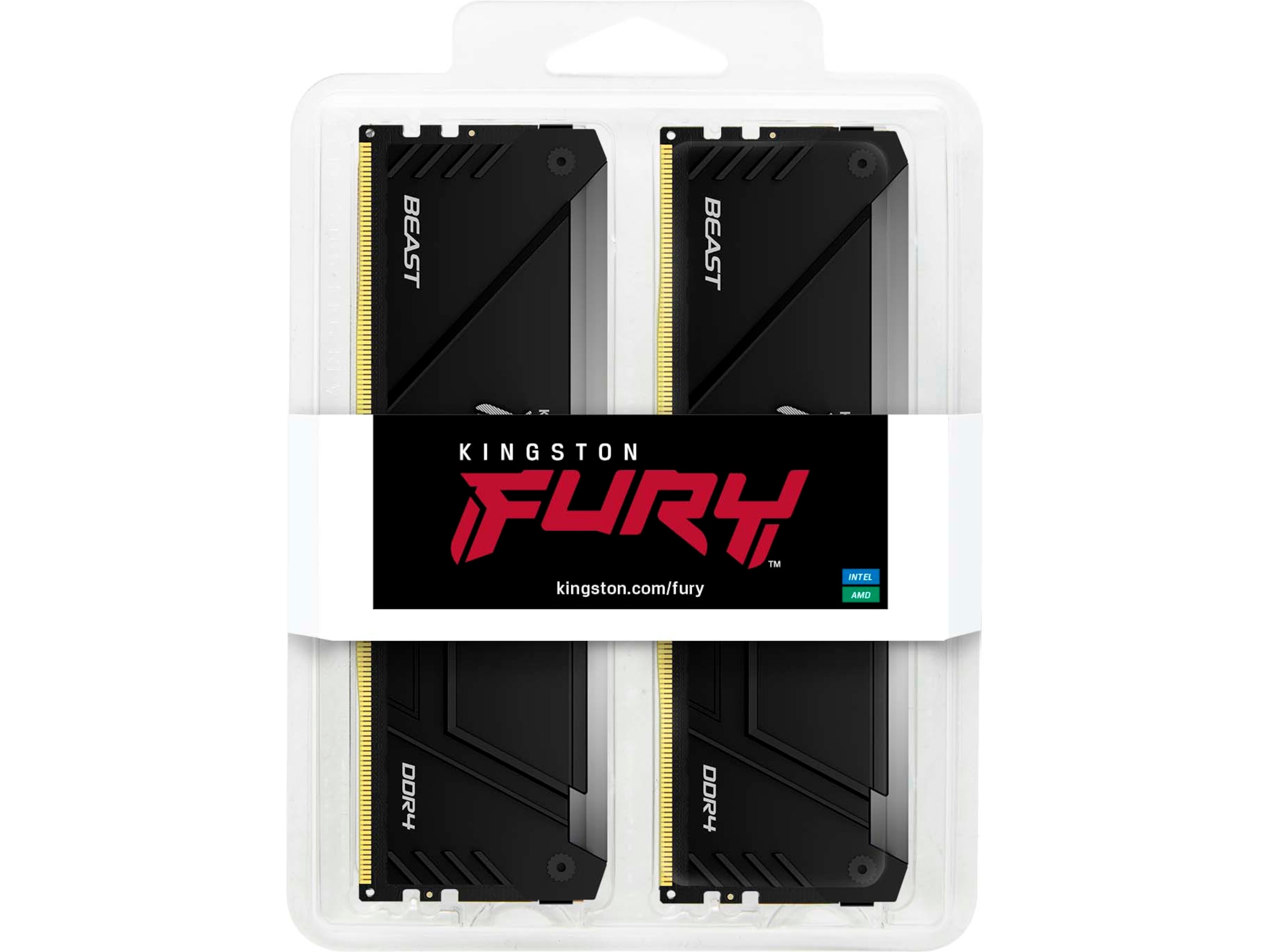 Kingston FURY Beast RGB DDR4 3200MHz 32GB Minne