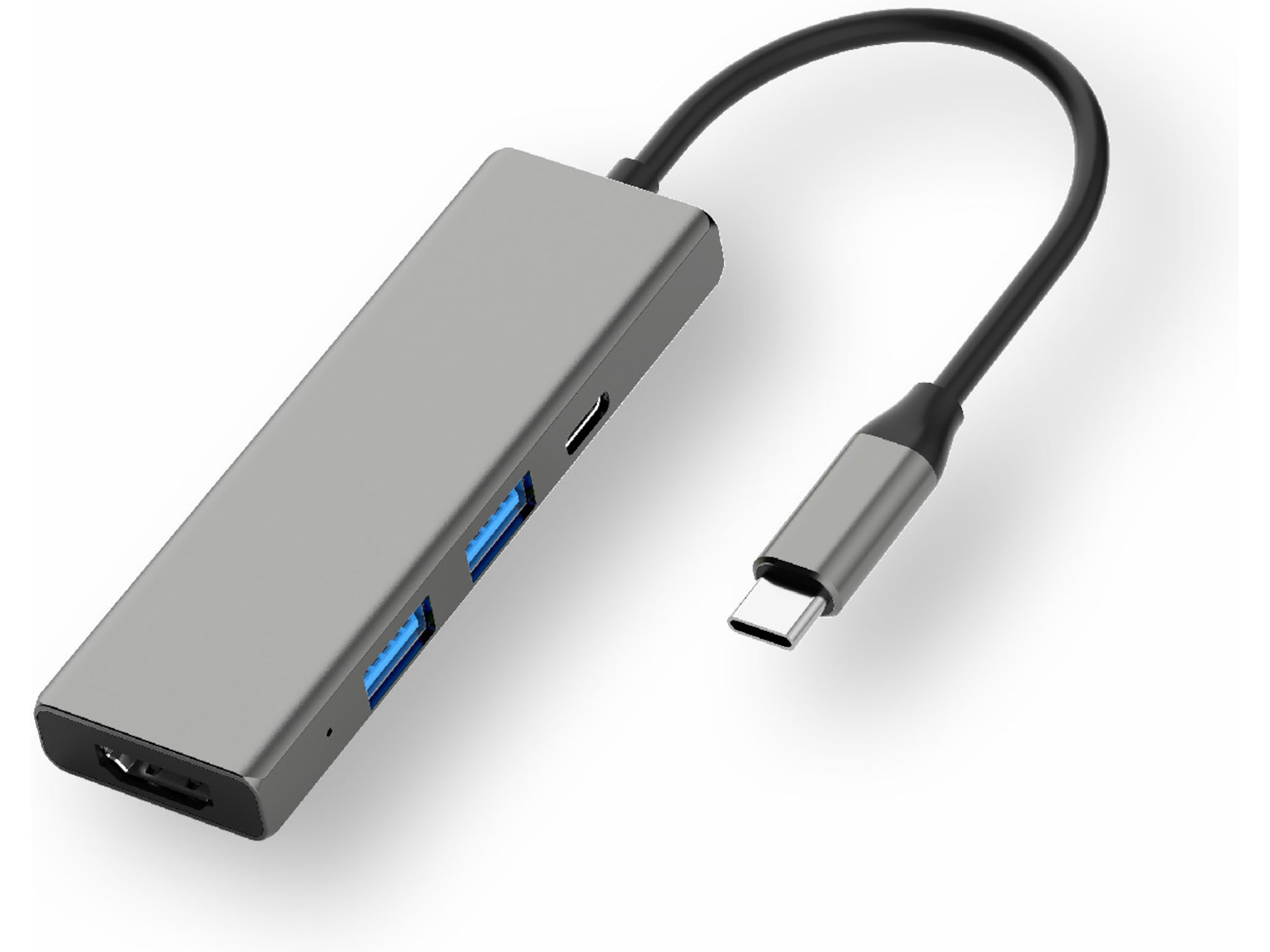 Andersson USB-C Hub (grå) Dockningsstation och USB-hub