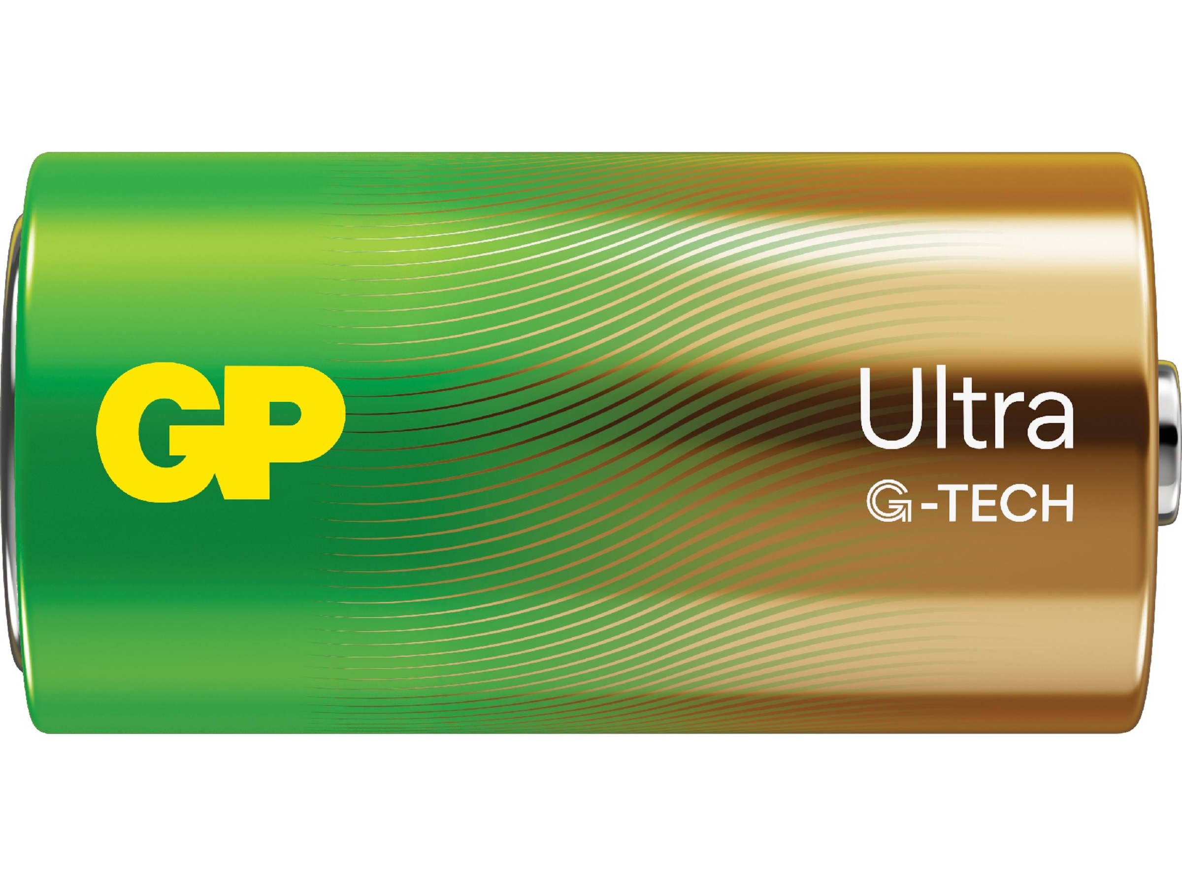 GP Ultra Alkaline C/LR14 batteri, 2-pk Batterier för allmänt bruk