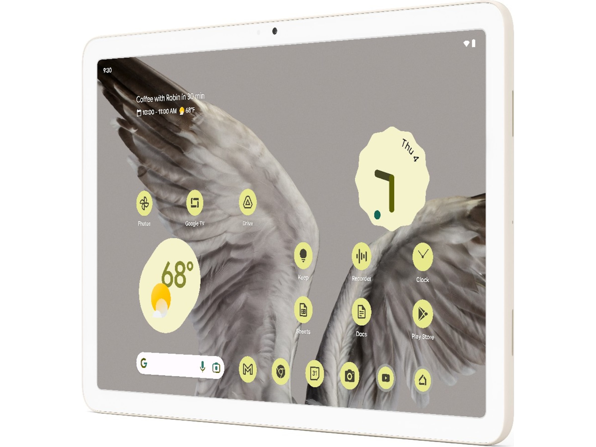 Google Pixel Tablet 256GB (porcelain) Surfplattor