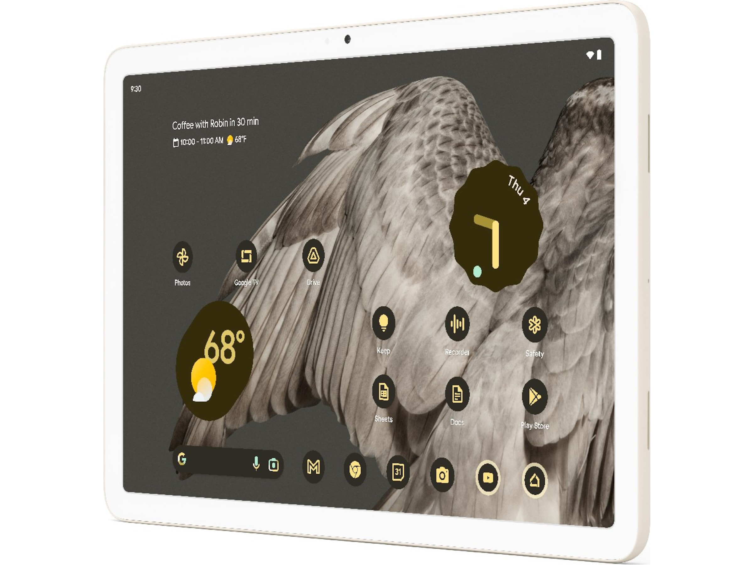 Google Pixel Tablet 256GB (porcelain) Surfplattor