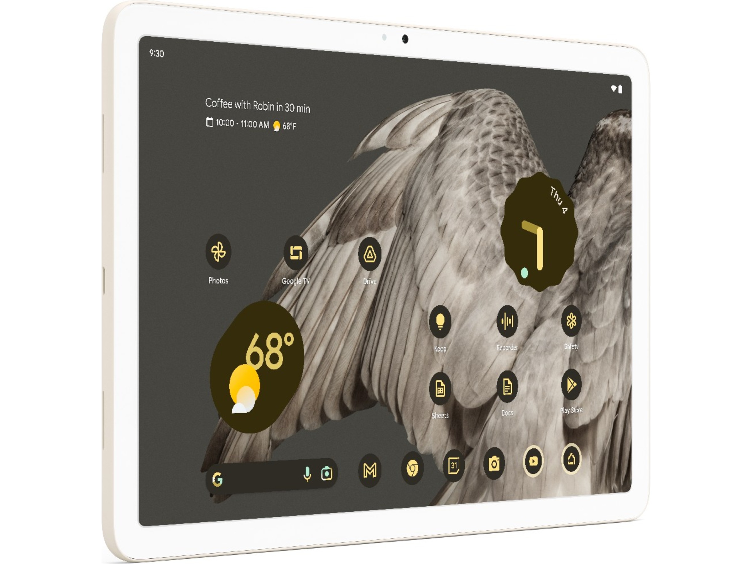 Google Pixel Tablet 256GB (porcelain) Surfplattor