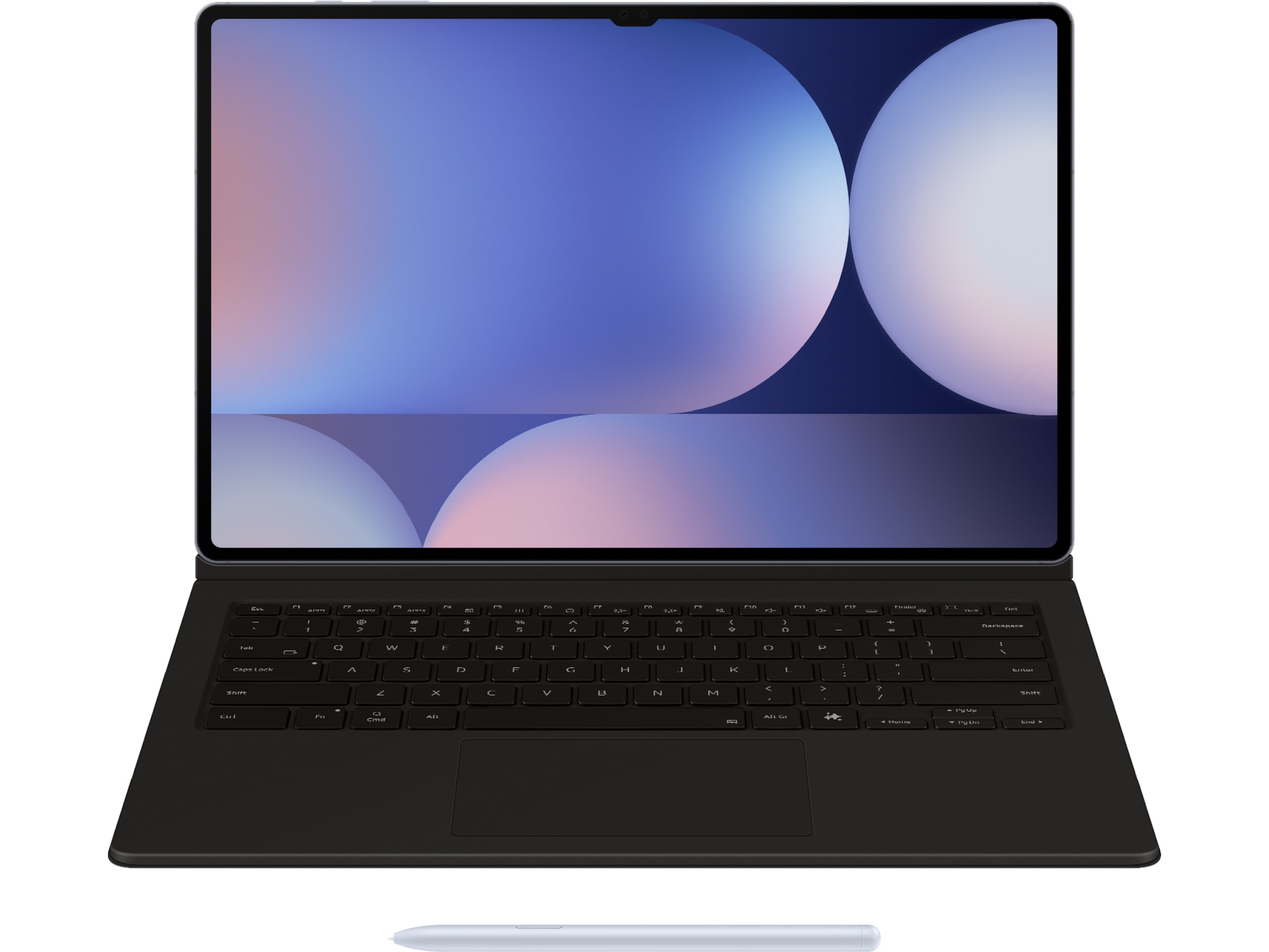 Samsung Galaxy Tab S10 Ultra / S9 Ultra tangentbordfodral (svart) Tangentbord och pennor