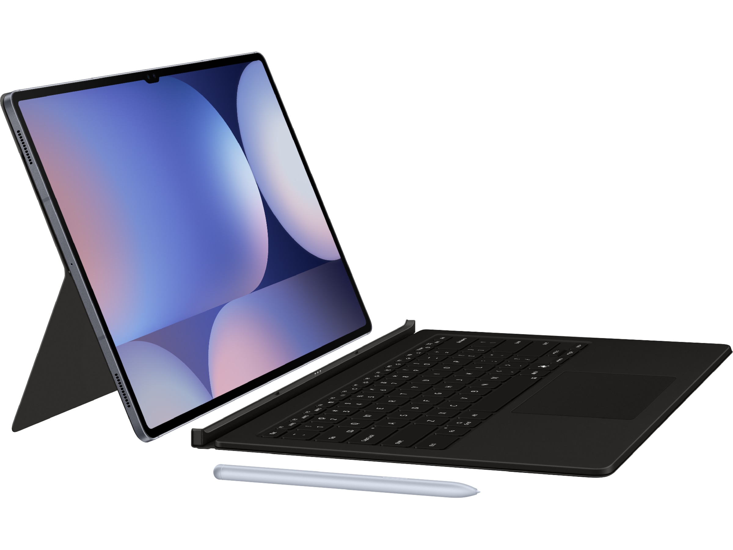 Samsung Galaxy Tab S10 Ultra / S9 Ultra tangentbordfodral (svart) Tangentbord och pennor