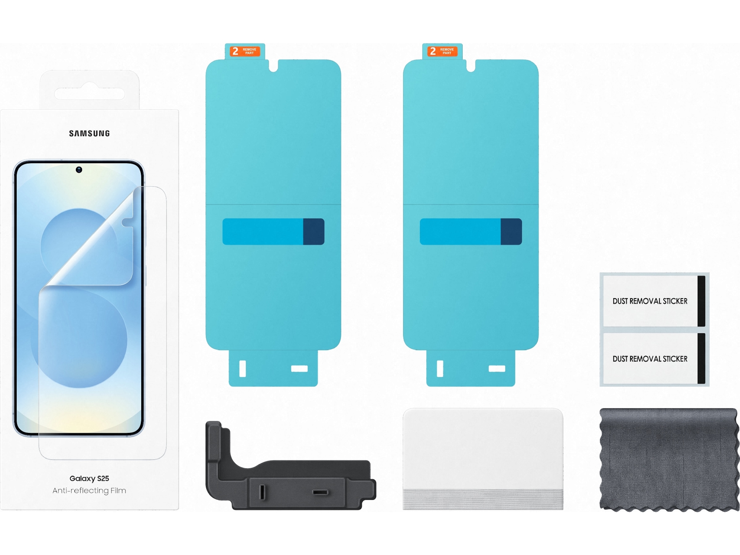 Samsung Galaxy S25 Anti-reflecting Film skärmskydd Skärmskydd