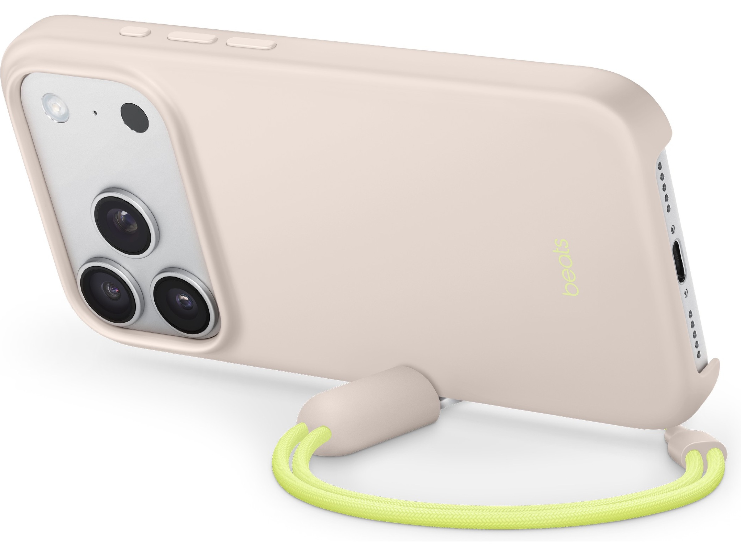 Apple iPhone 17 Pro Beats Kickstand skal med MagSafe (kalksten) Skydd