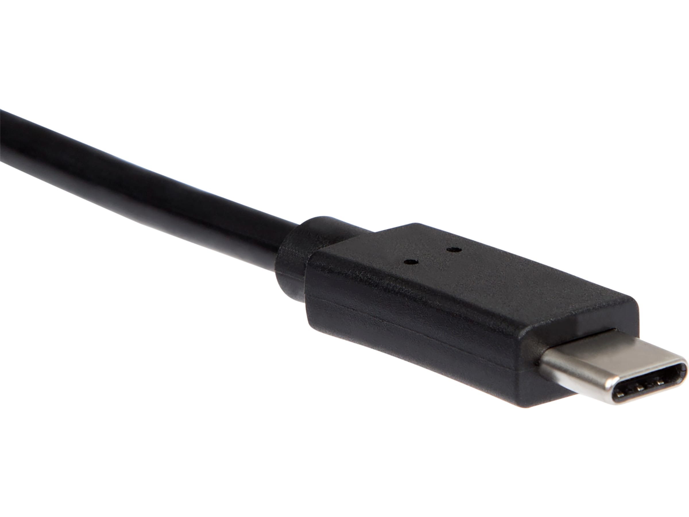 USB-C till USB-B kabel 2m (svart) USB-kablar