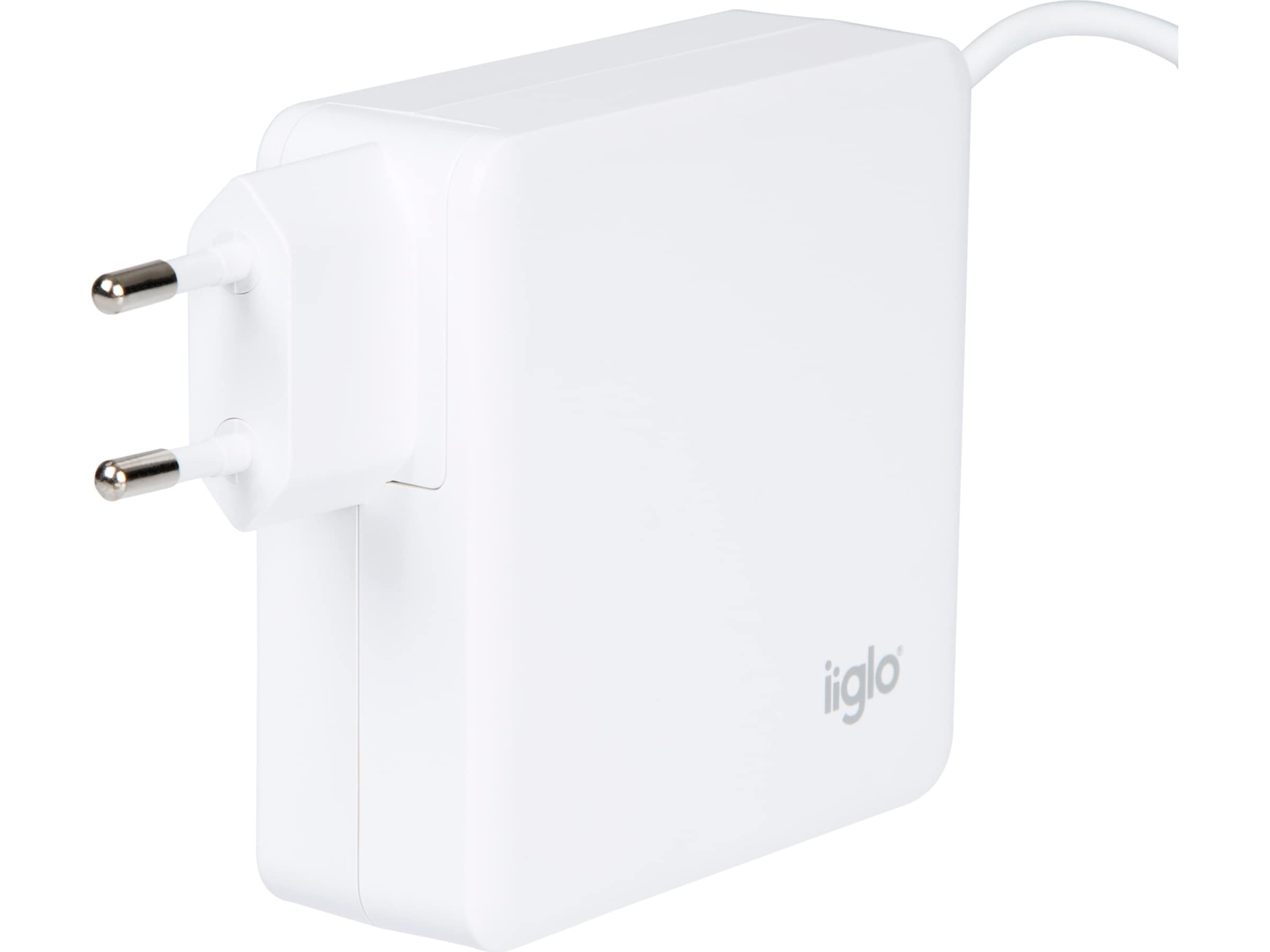 iiglo universal laddare till PC, telefon och surfplatta, USB-C 90W Batteri och laddare