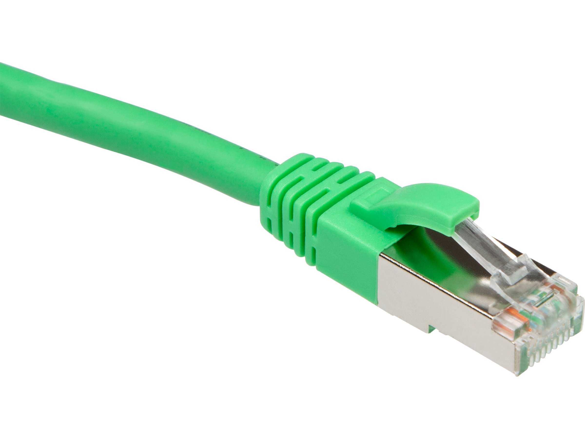 Nätverkskabel Cat6a grön 5m Nätverkskablar