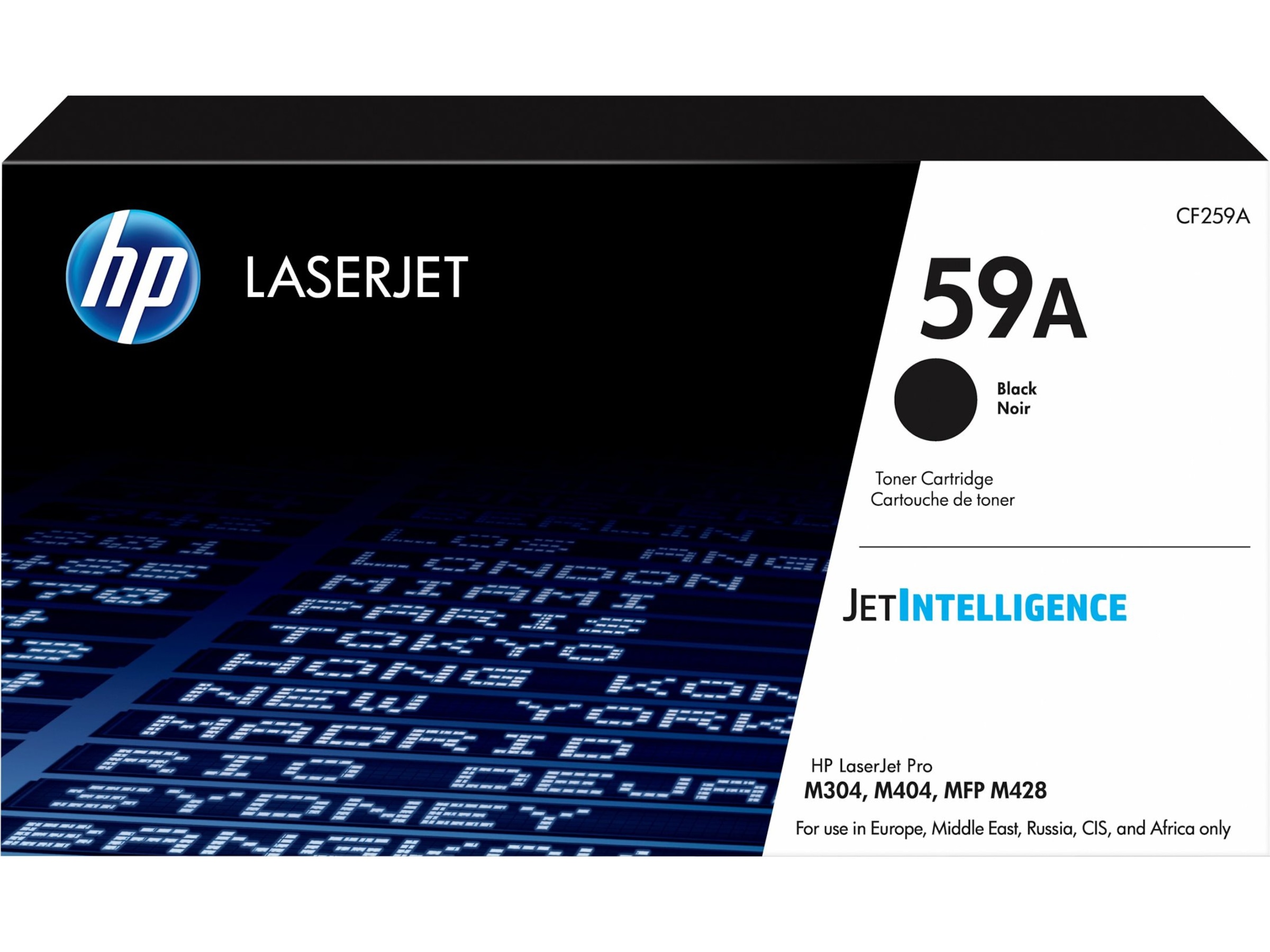HP Toner 59A Svart Lasertoner