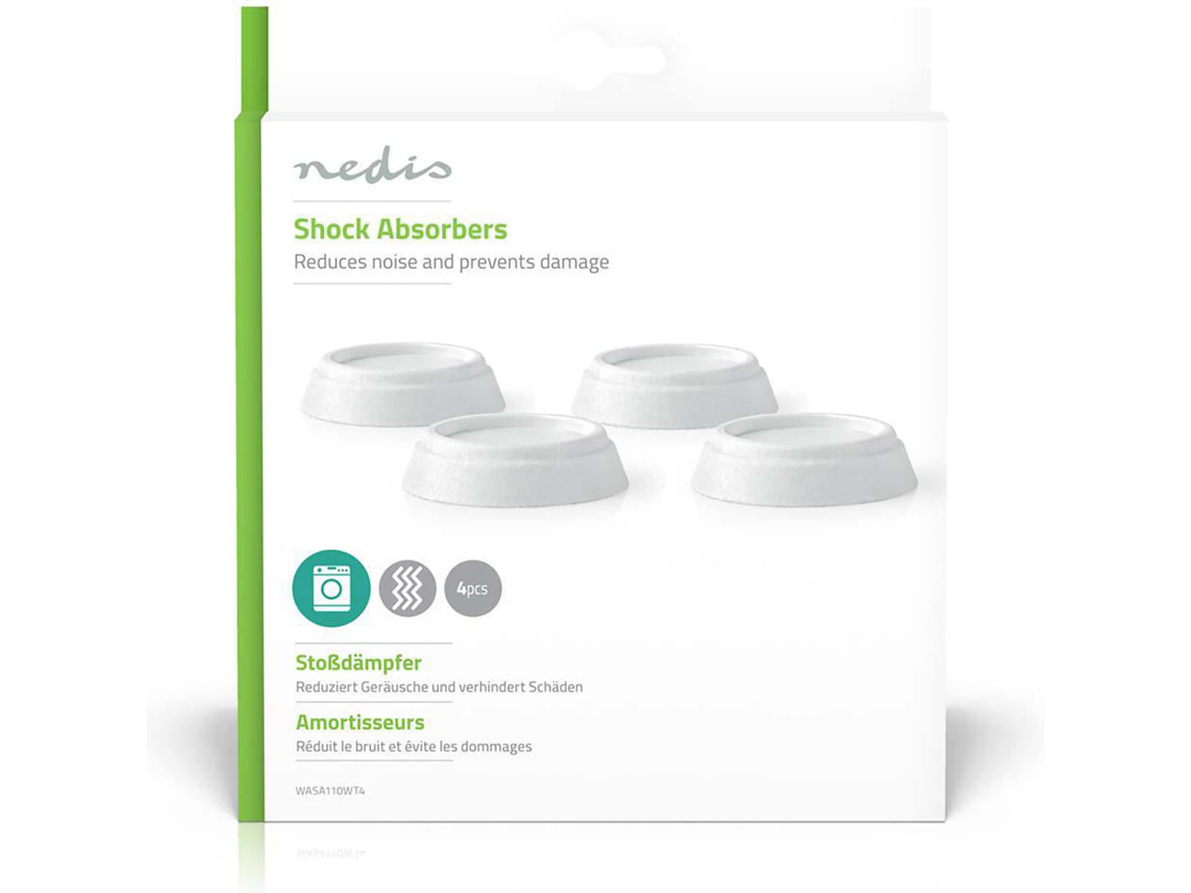 Vibrationsdämpare - Minskar buller och skyddar golvet. Tillbehör till tvättmaskiner & torktumlare