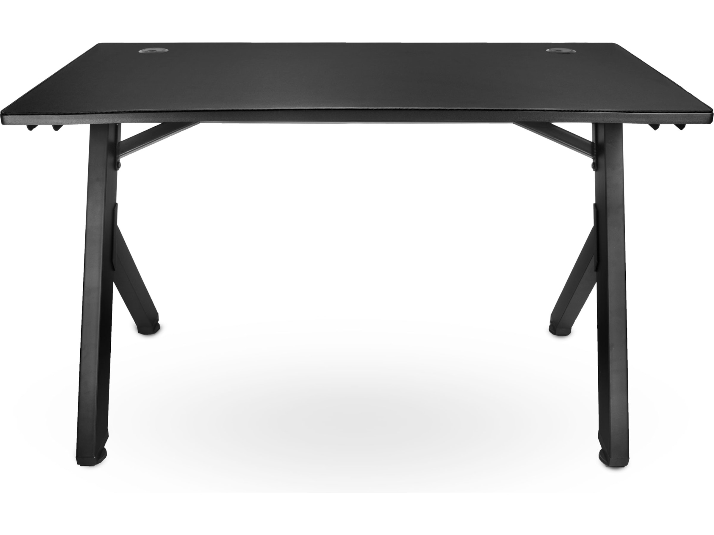 Svive Cygnus Gaming Desk matt svart med svarta sömmar Gaming desk