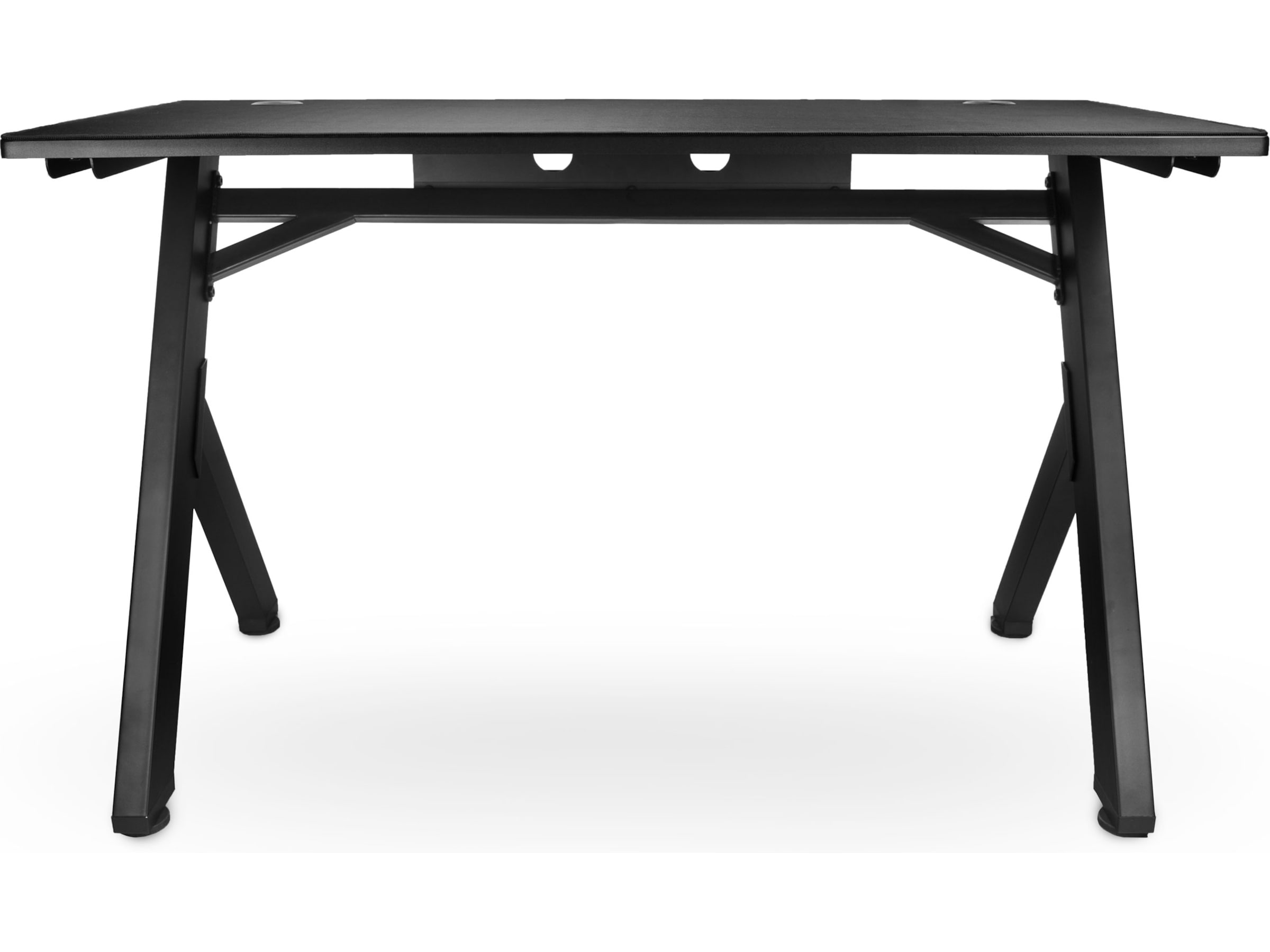 Svive Cygnus Gaming Desk matt svart med svarta sömmar Gaming desk