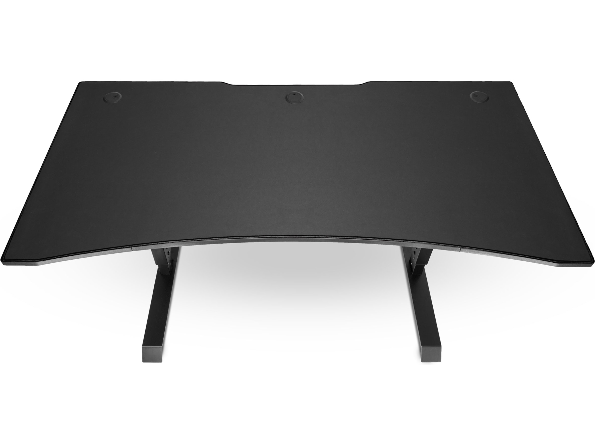 Svive Altair Gaming Desk matt svart med svarta sömmar Gaming desk