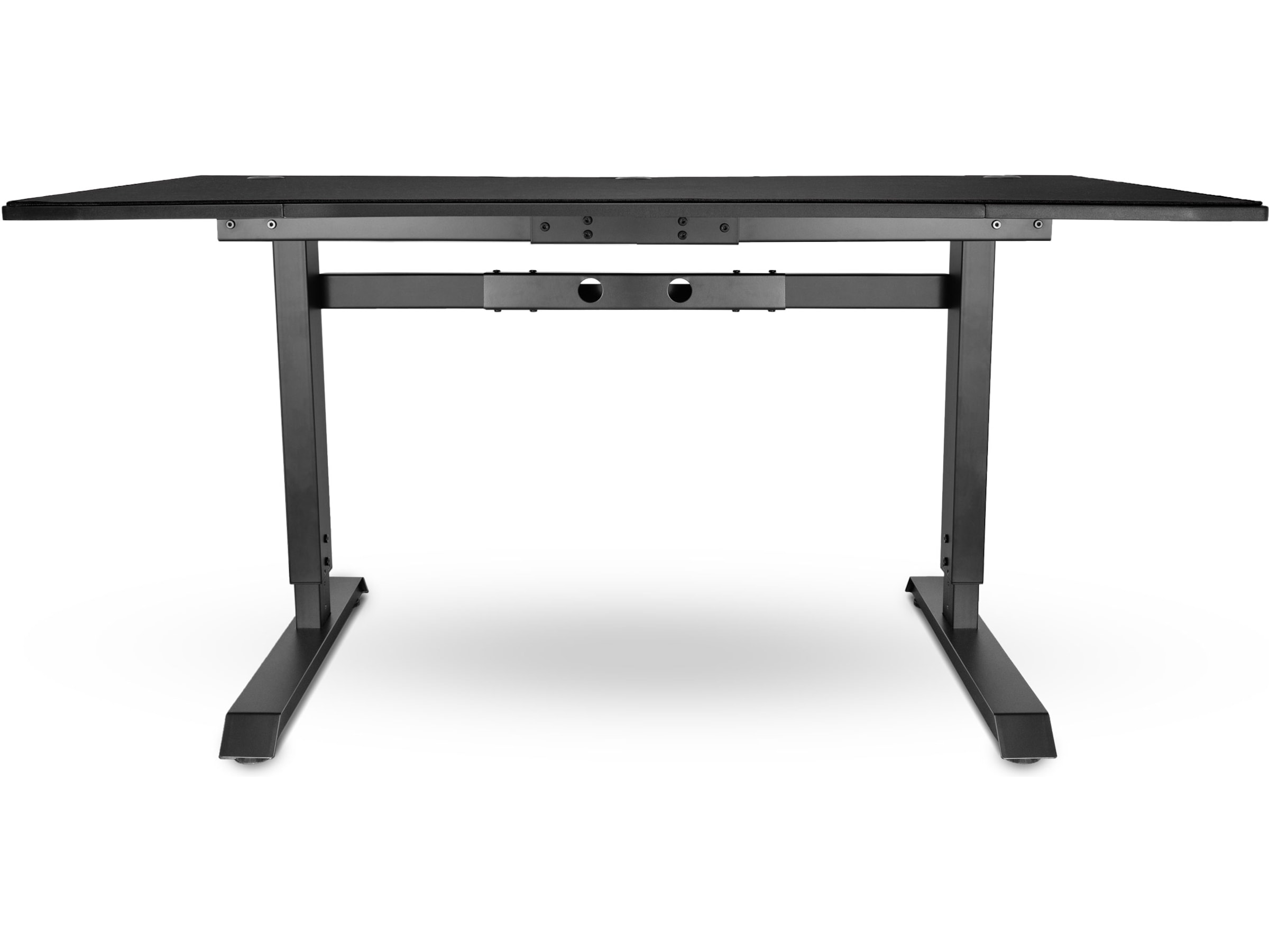 Svive Altair Gaming Desk matt svart med svarta sömmar Gaming desk