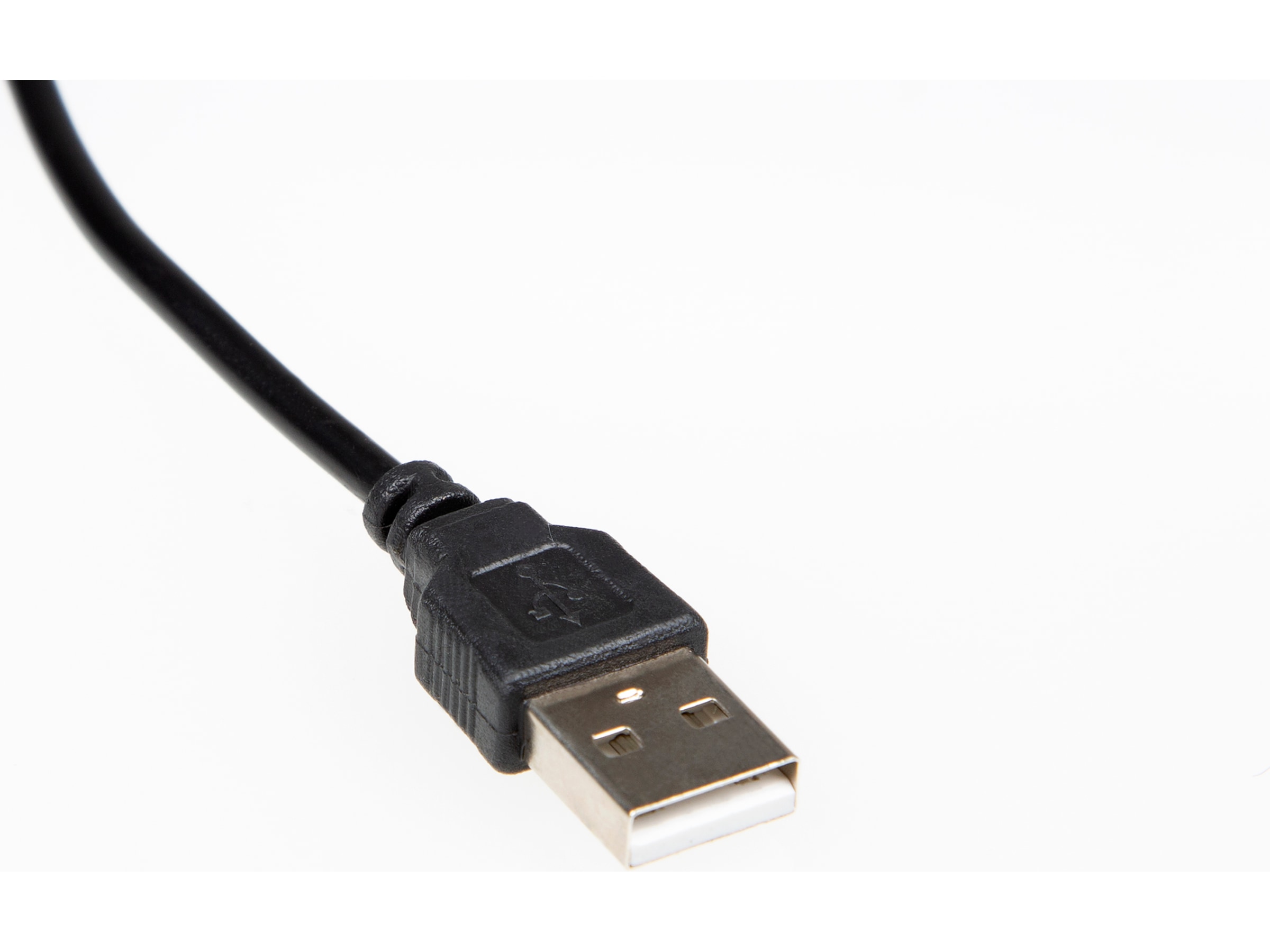 USB-A förlängningskabel 10m (svart) USB-kablar
