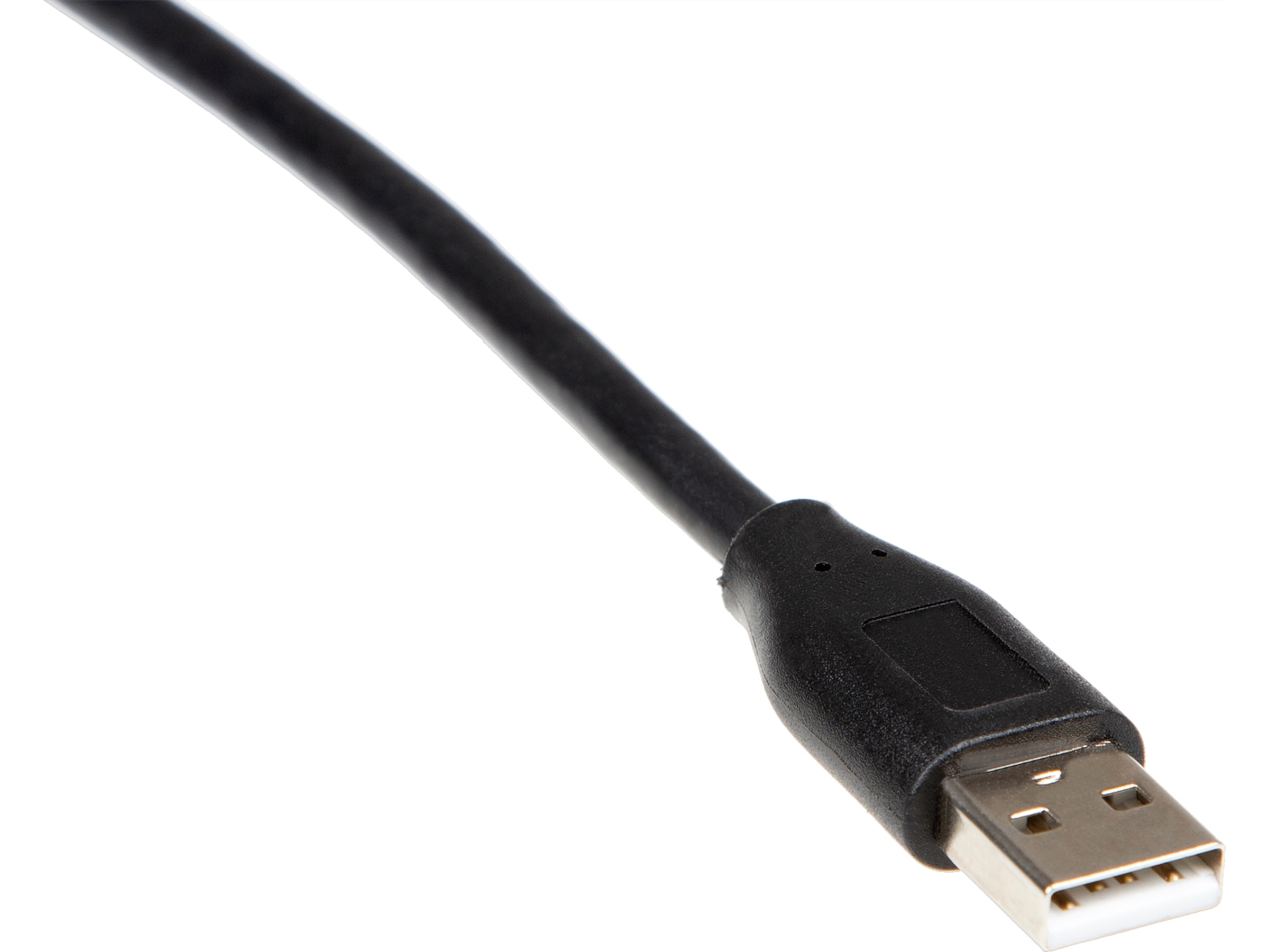 USB-A förlängningskabel 10m (svart) USB-kablar