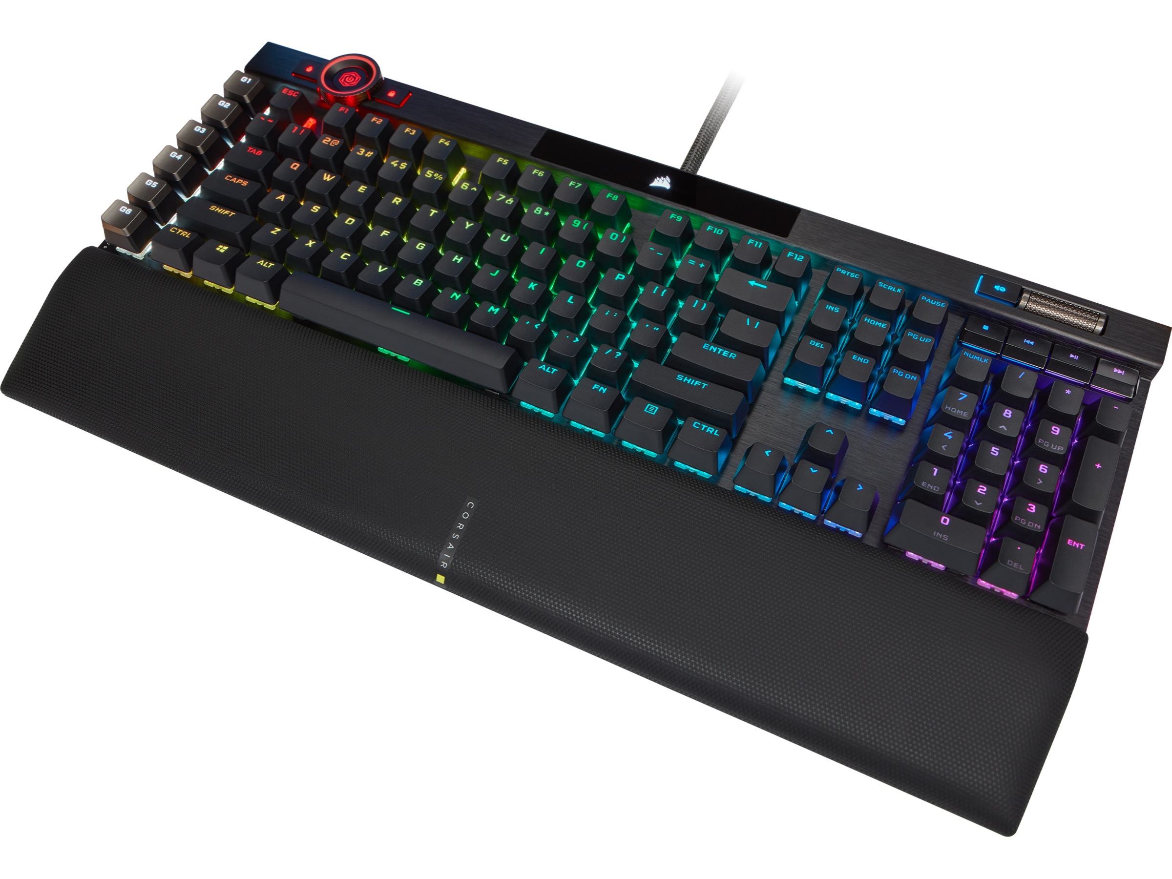 Corsair K100 RGB Gamingtangentbord (svart) Gamingtangentbord
