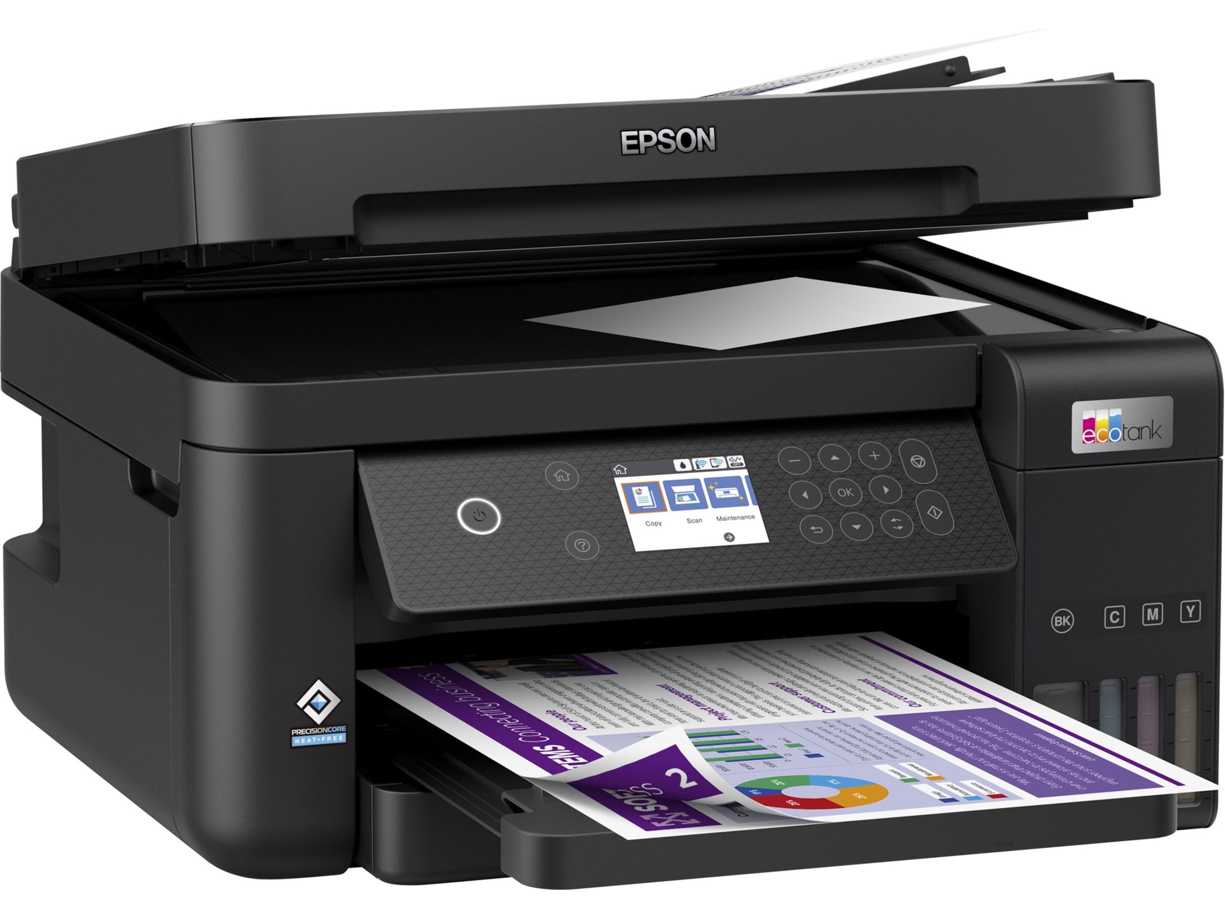 Epson Ecotank ET-3850 bläckstråleskrivare Skrivare