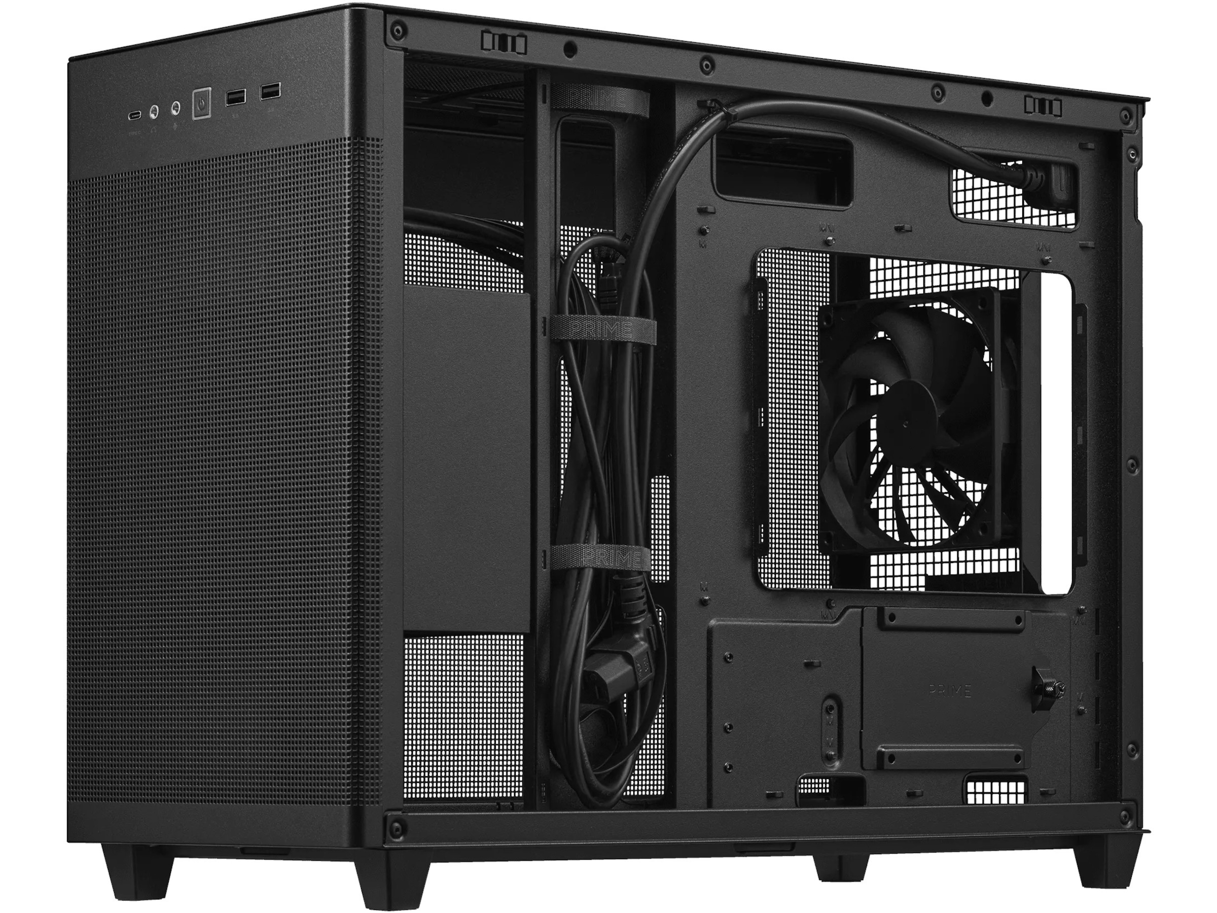 ASUS Prime AP201 MicroATX (svart) Mini/Micro/Nano tower