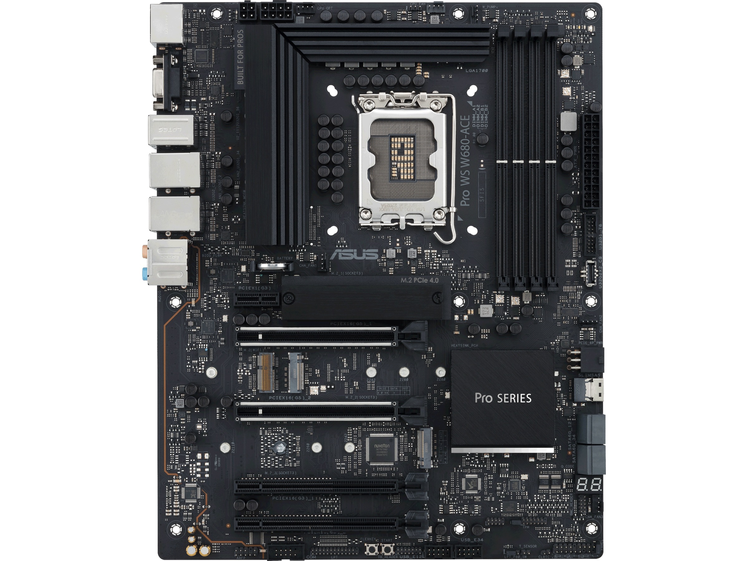 ASUS PRO WS W680-ACE Moderkort Intel Socket