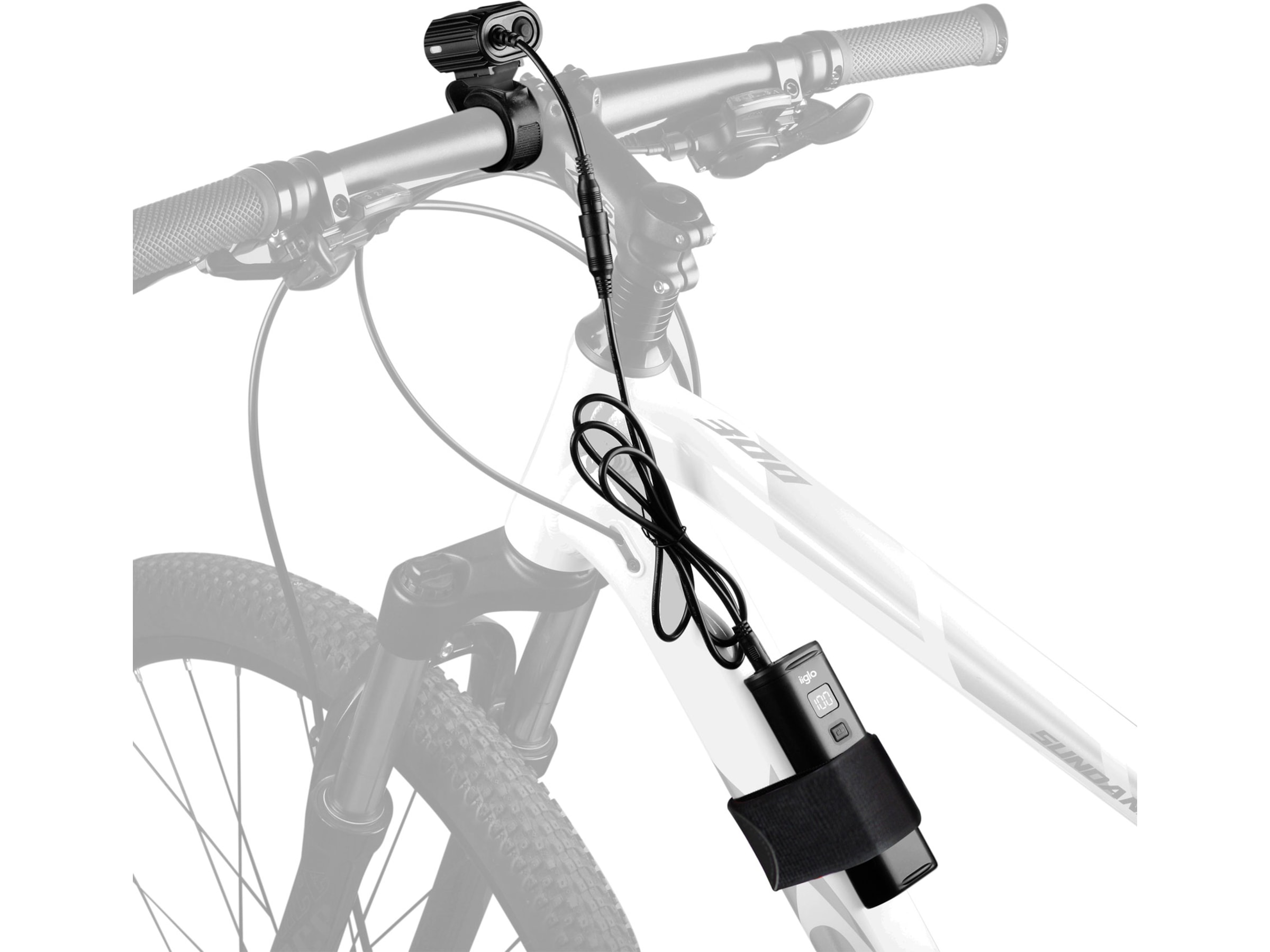 iiglo cykel och pannlampa 1600 lumen Pannlampor & ficklampor