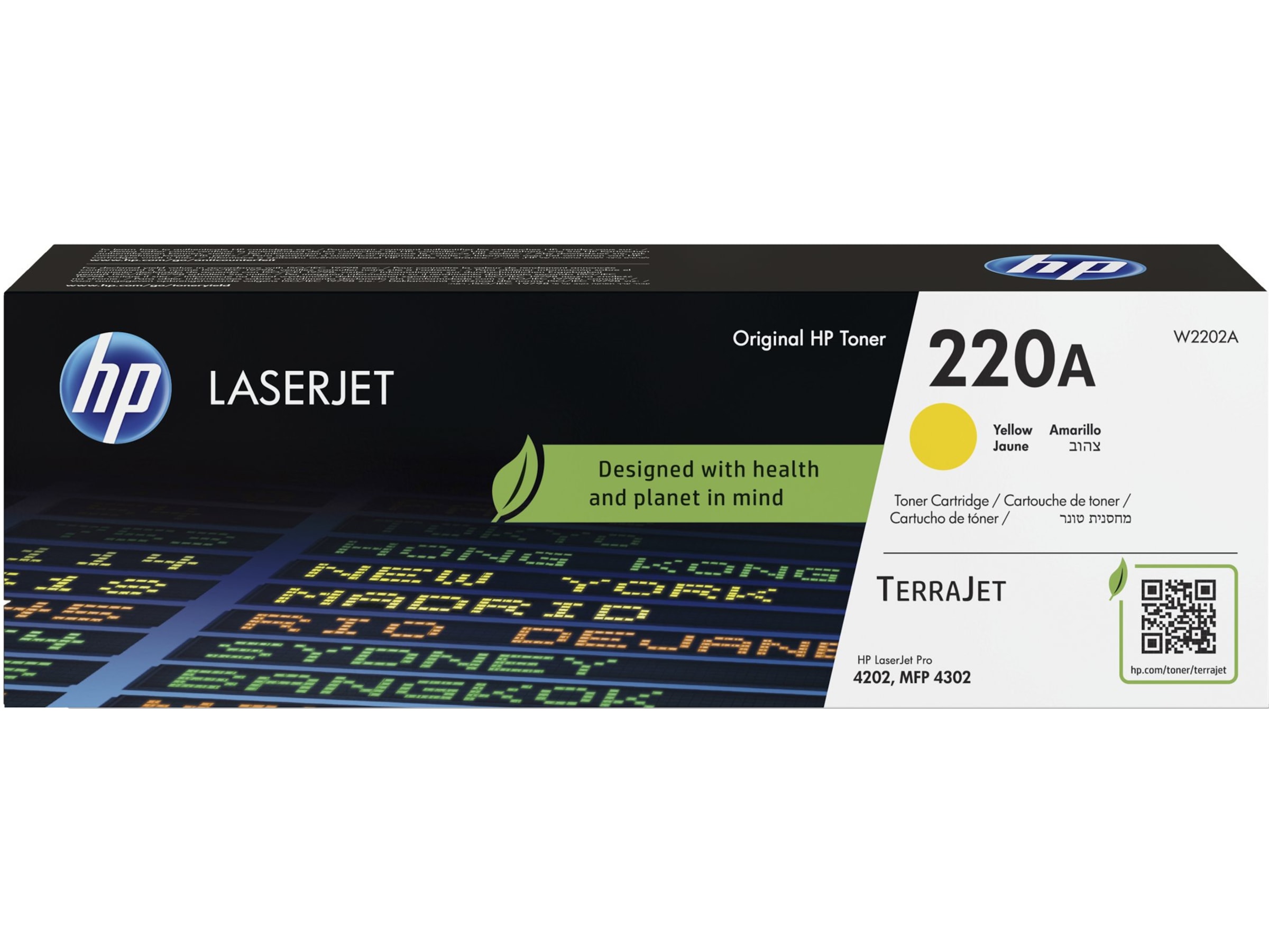 HP toner 220A gul Lasertoner