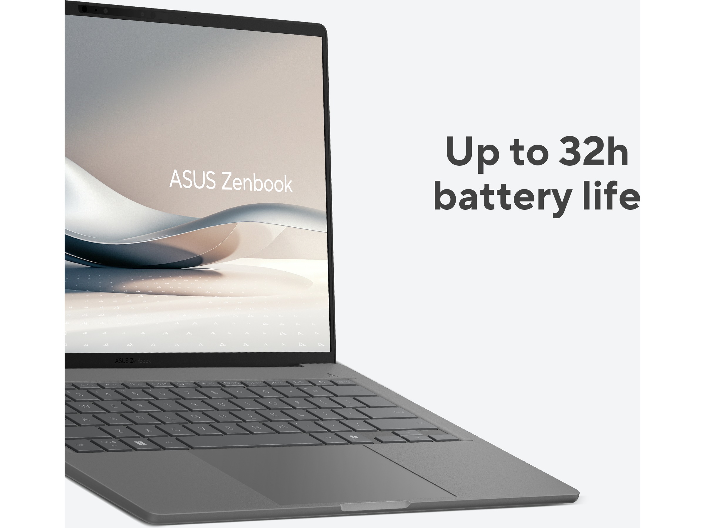 Asus Zenbook A14 UX3407QA 14" WUXGA OLED (grey) Datorer - Bärbara / laptop