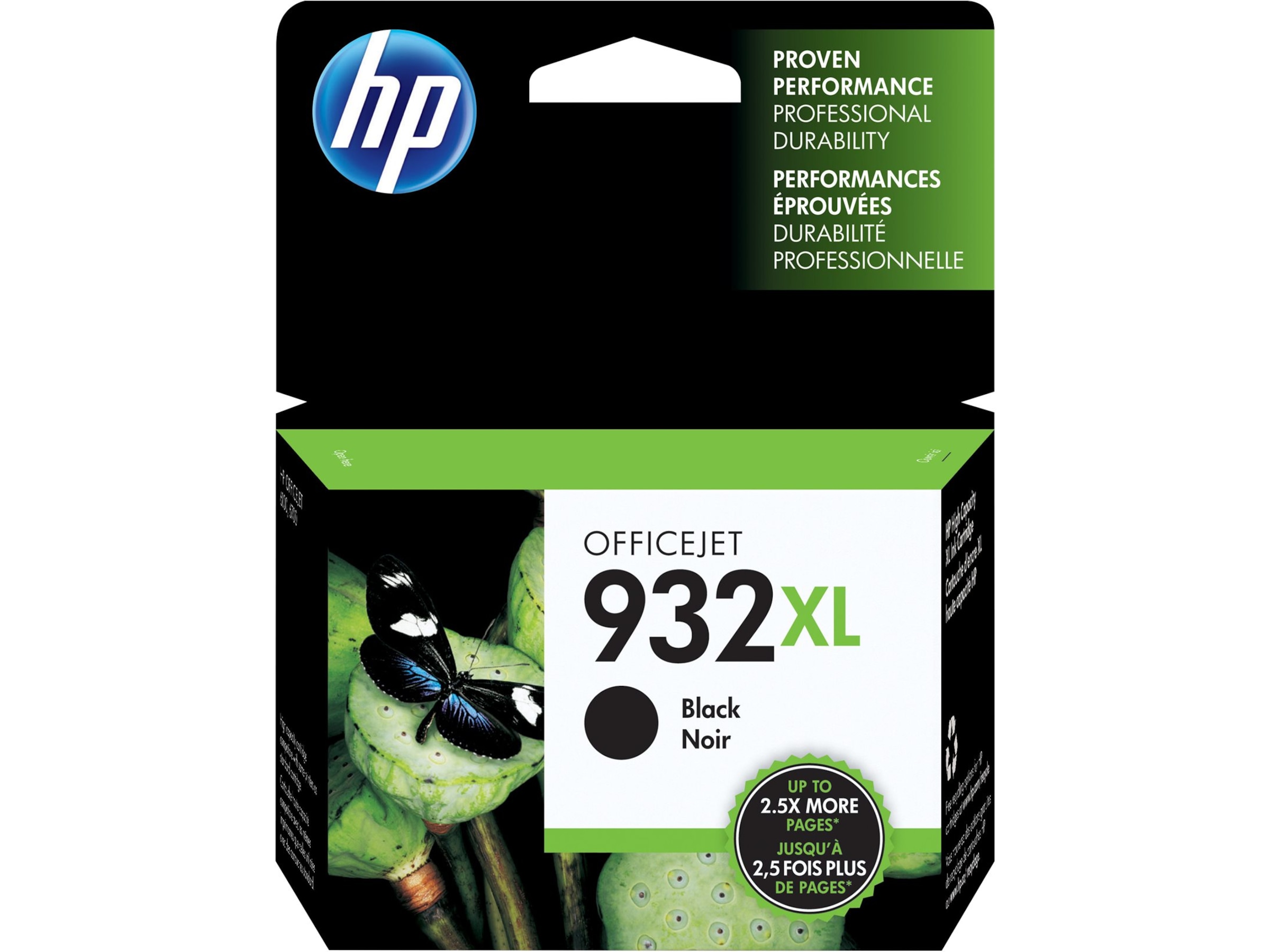 HP Bläck 932XL Svart Bläckpatron