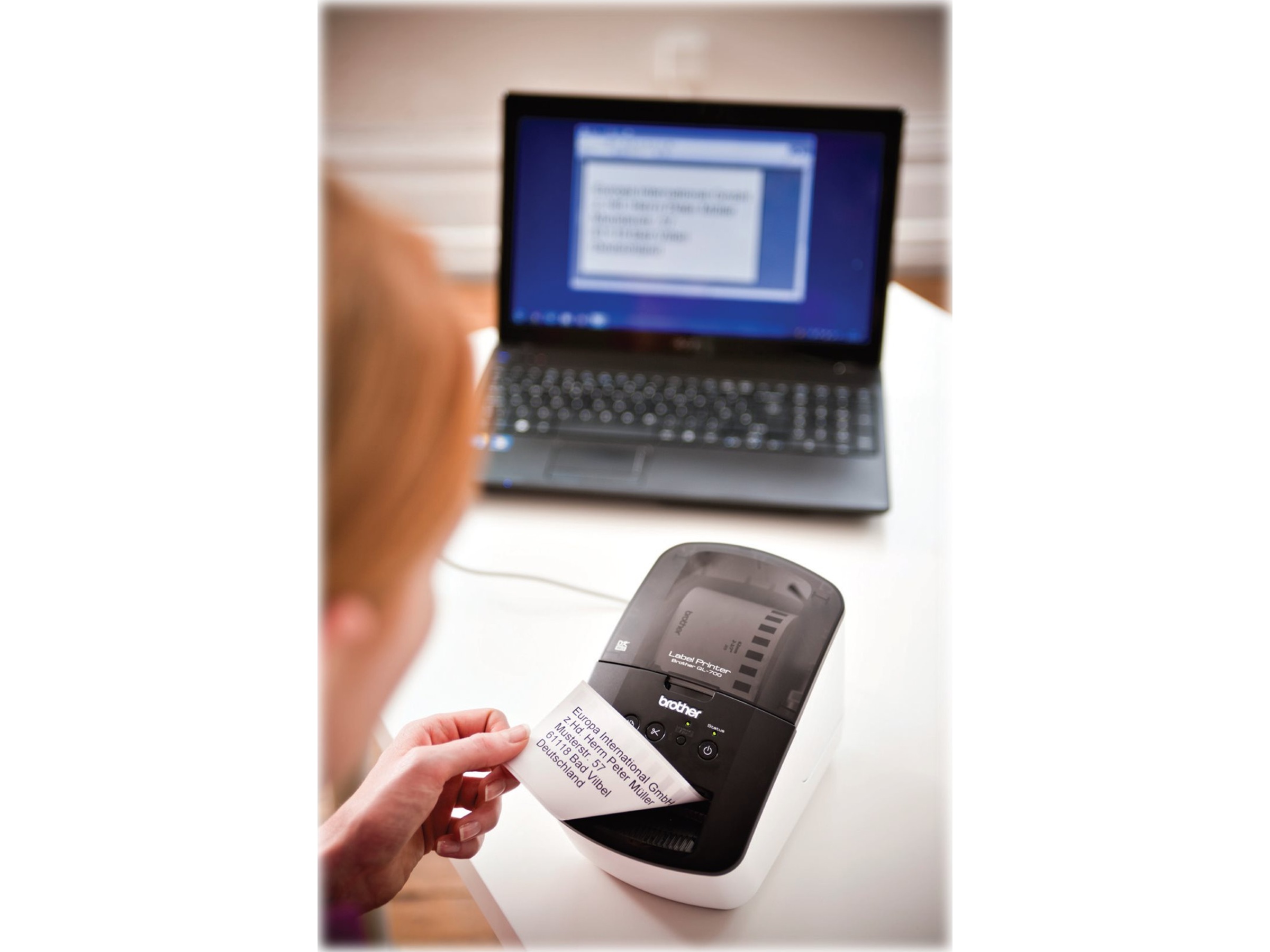 Brother QL700 Etikett & märkmaskin