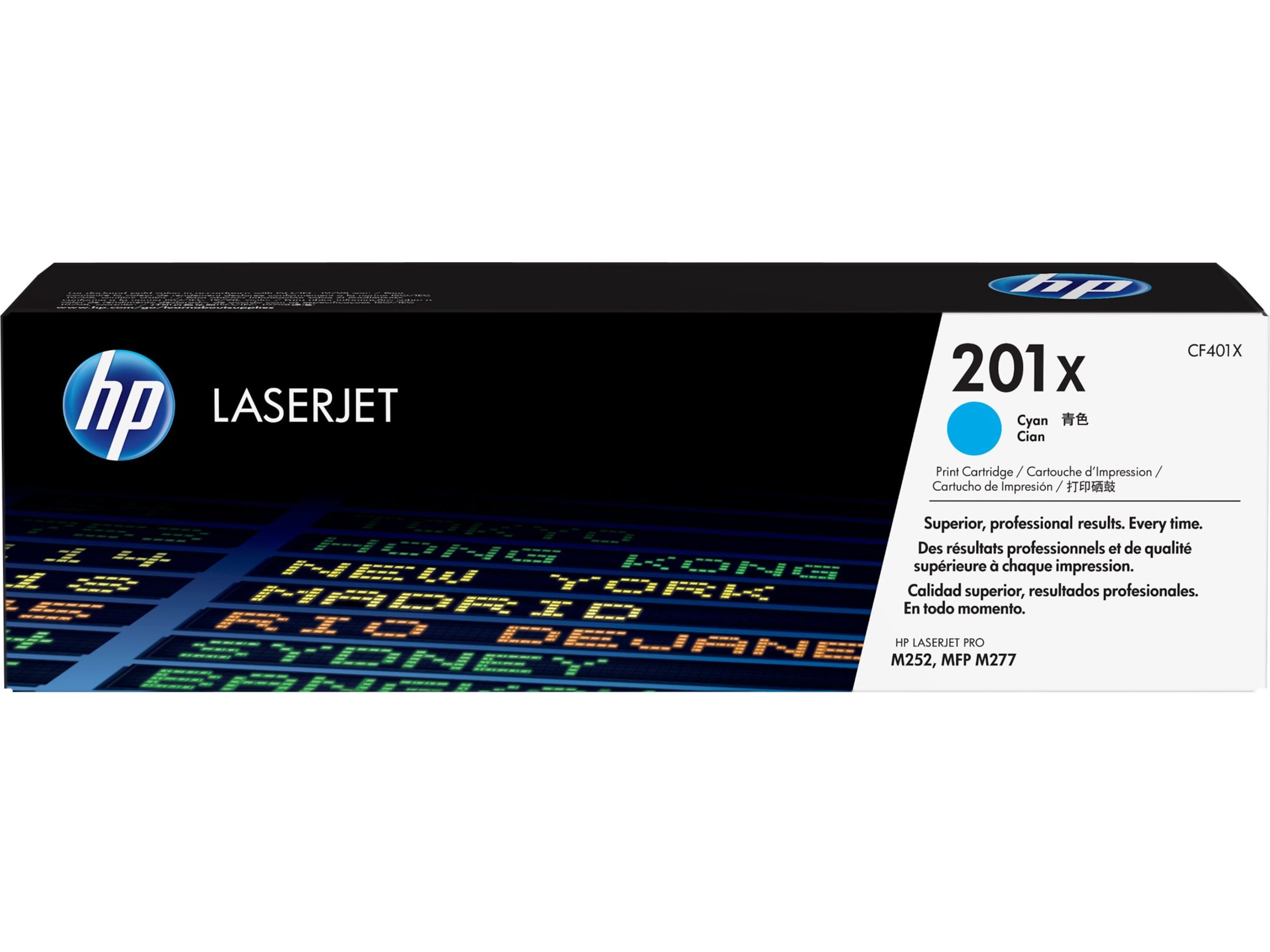 HP Toner 201X Cyan Lasertoner