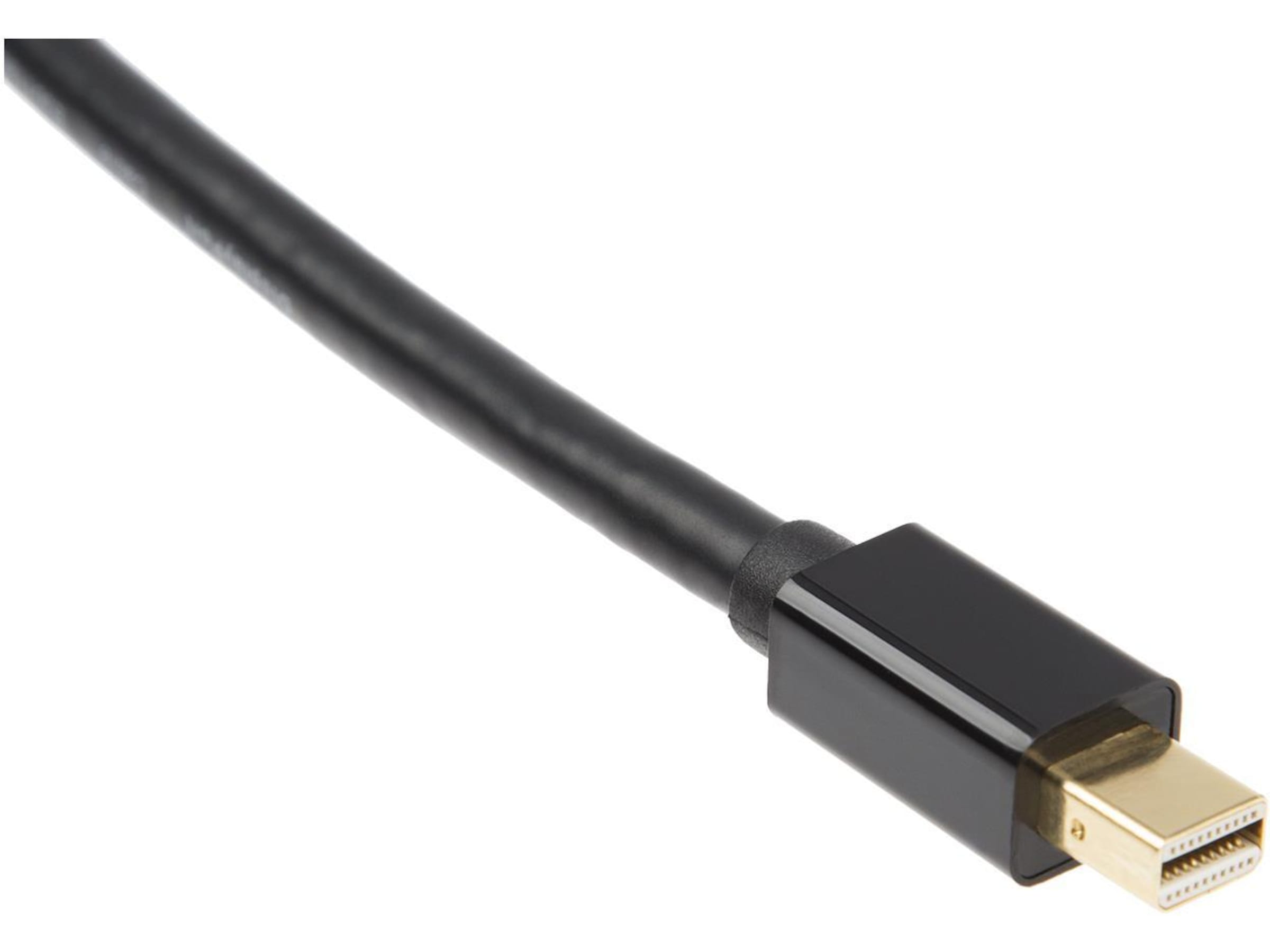 MiniDP till HDMI Adapter 5cm (svart) Kabel adapter och övergångar