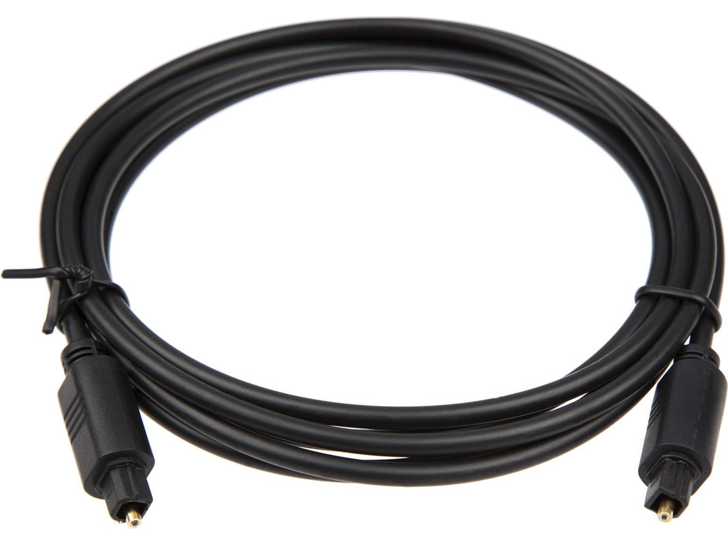 Toslink kabel 3m (svart) HiFi- och högtalarkablar