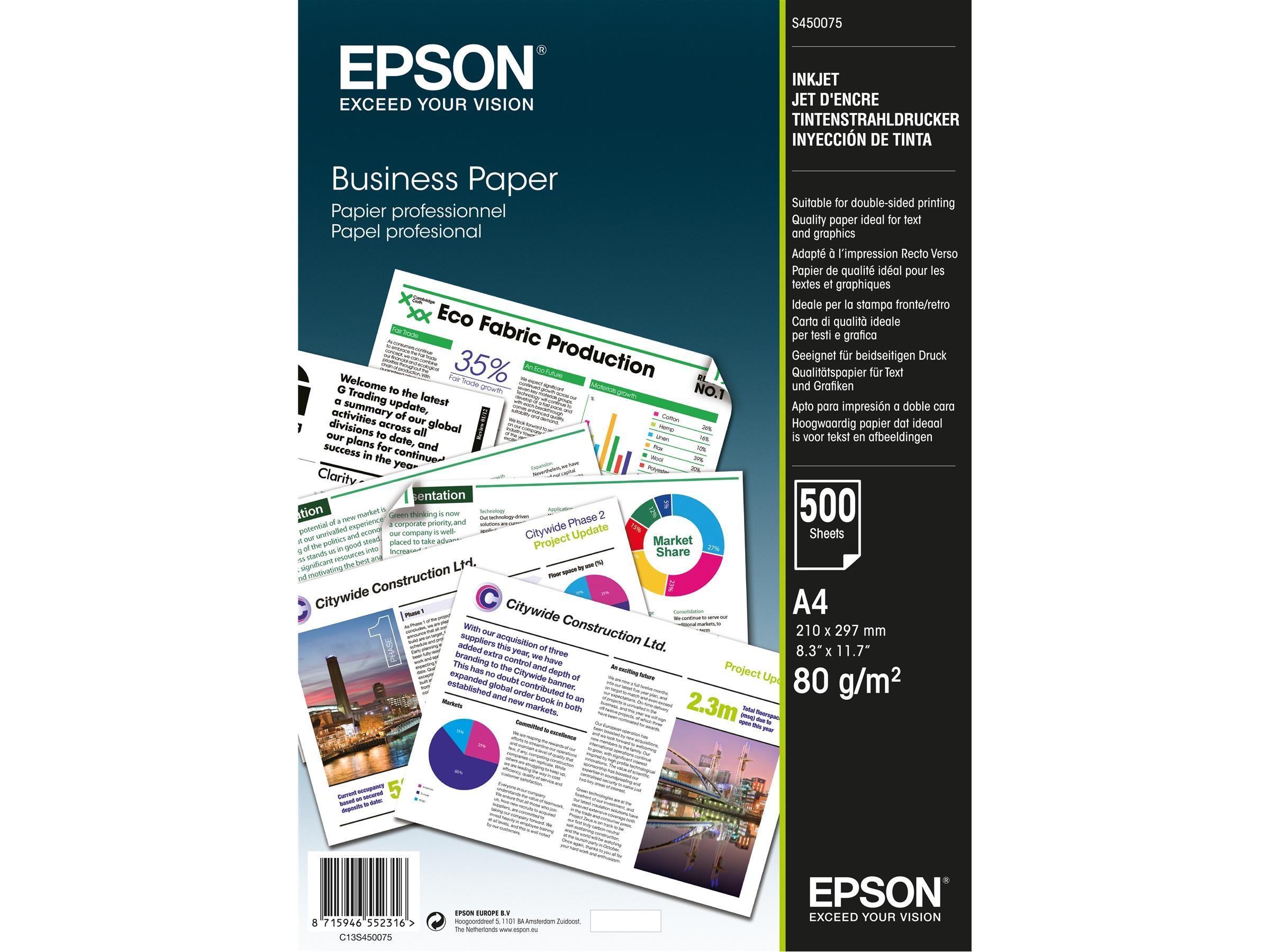 Epson Business Paper A4 Papper