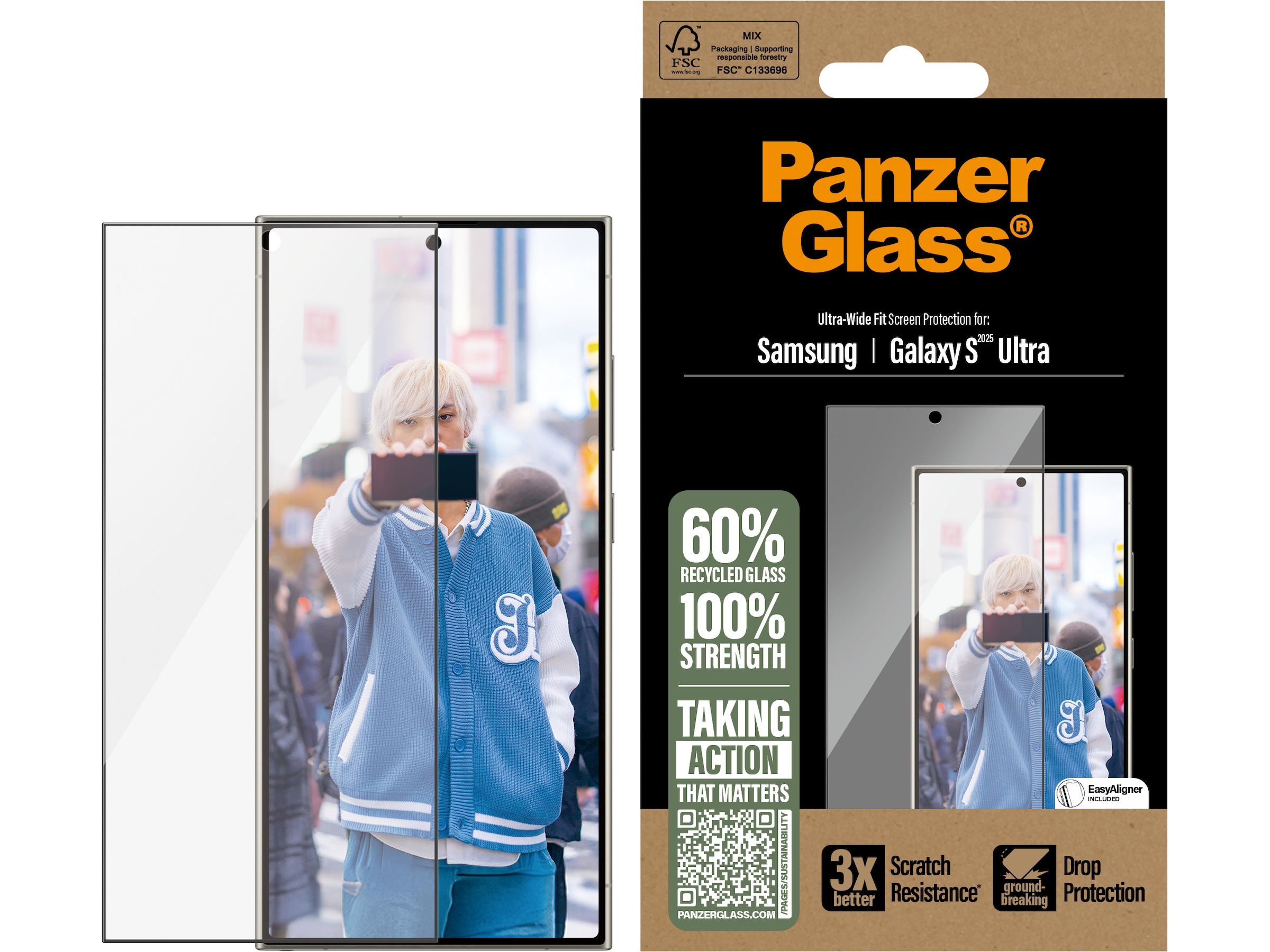 PanzerGlass Galaxy S25 Ultra skärmskydd Skärmskydd