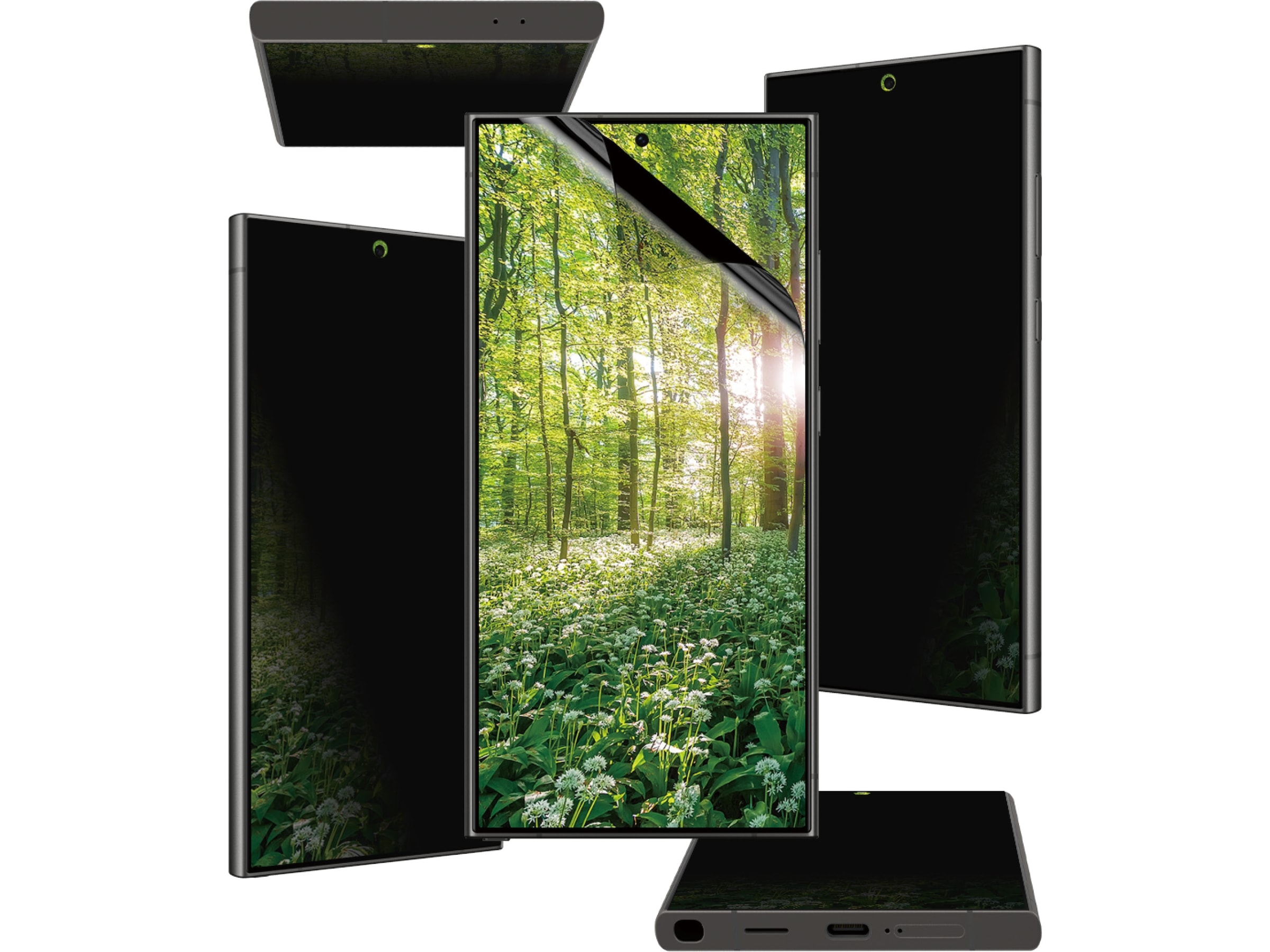 PanzerGlass Galaxy S25 Ultra ECO MATRIX 4-way Privacy skärmskydd Skärmskydd