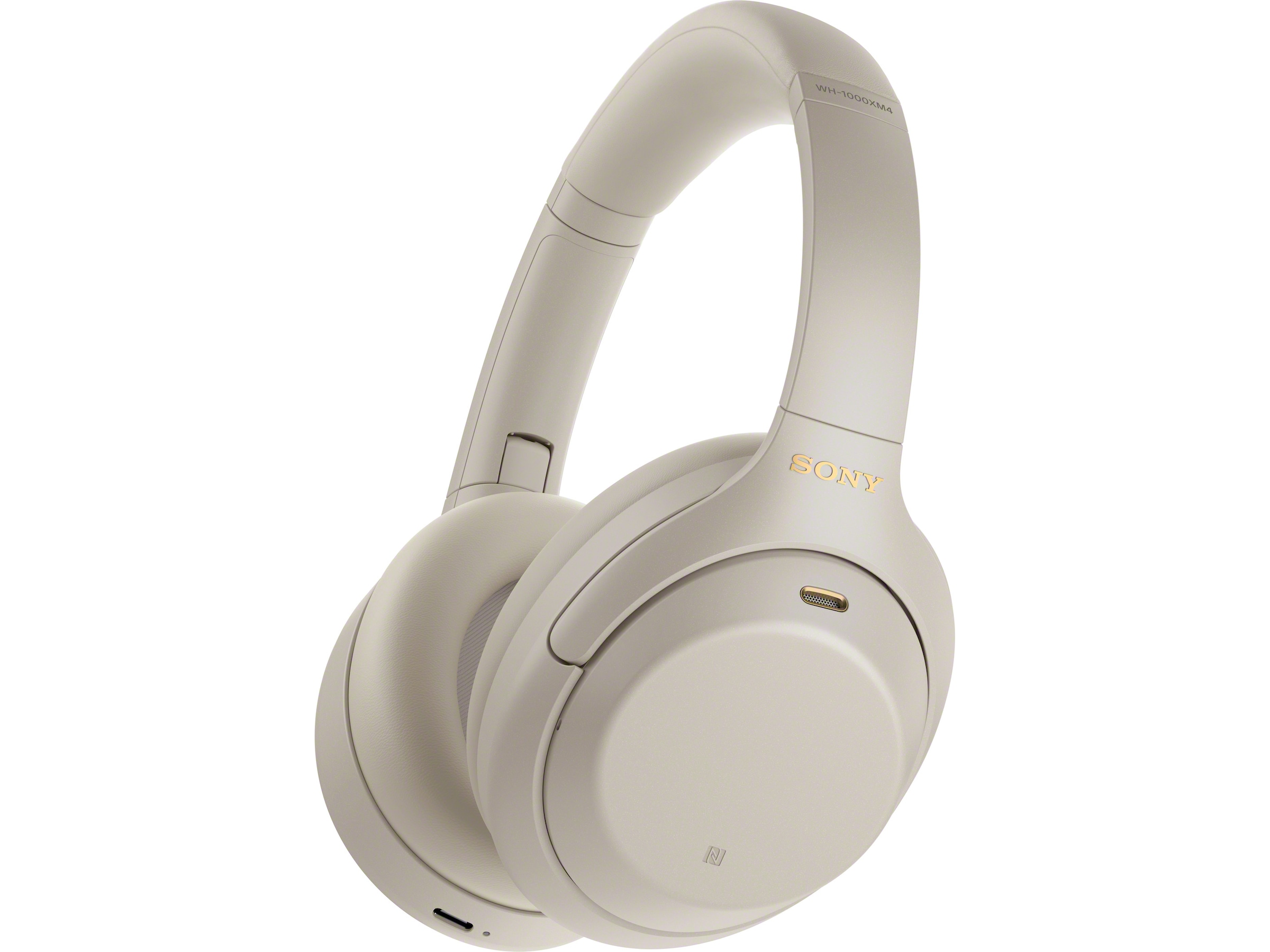 Sony WH-1000XM4 Trådlösa hörlurar, Over-Ear (silver) Hörlurar